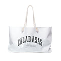 Calabasas Weekender Tote (Large City Text)