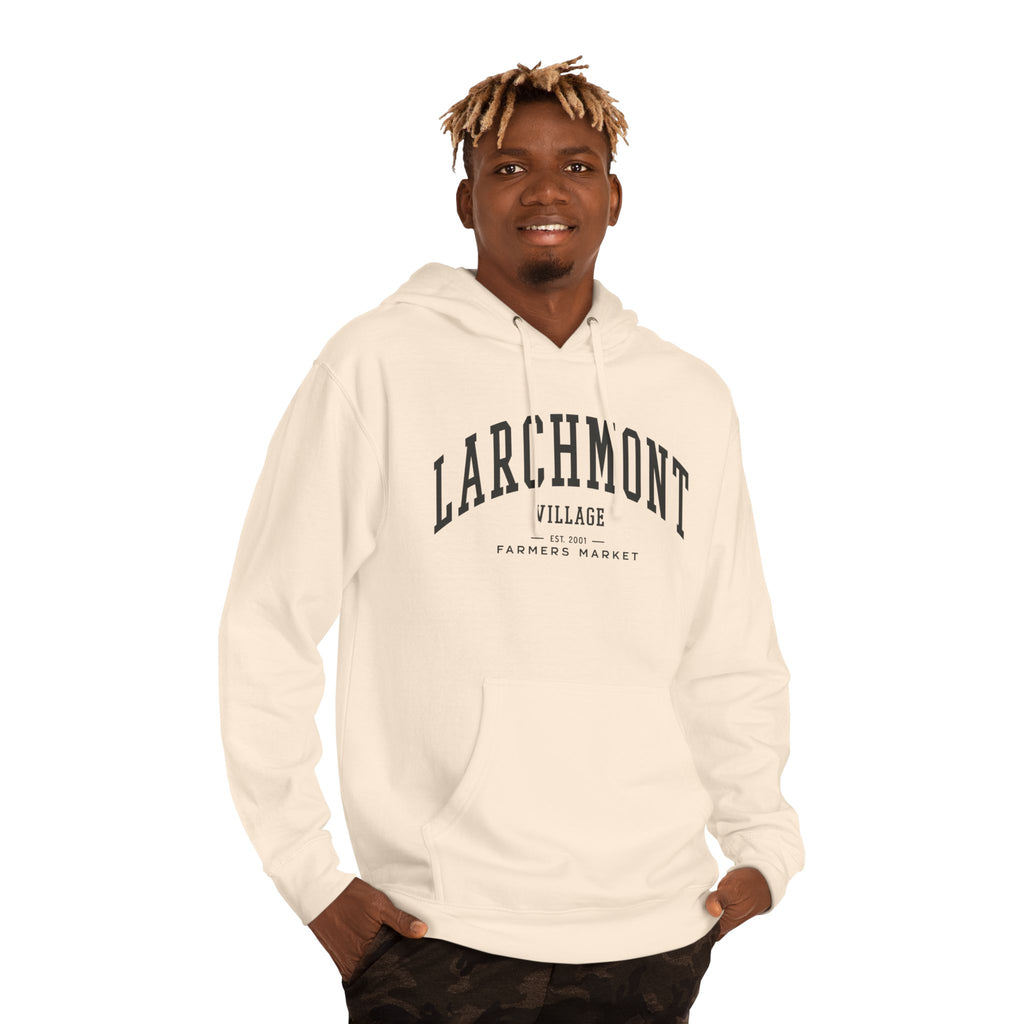 Larchmont Village Farmers Market Hoodie (Large City Text)