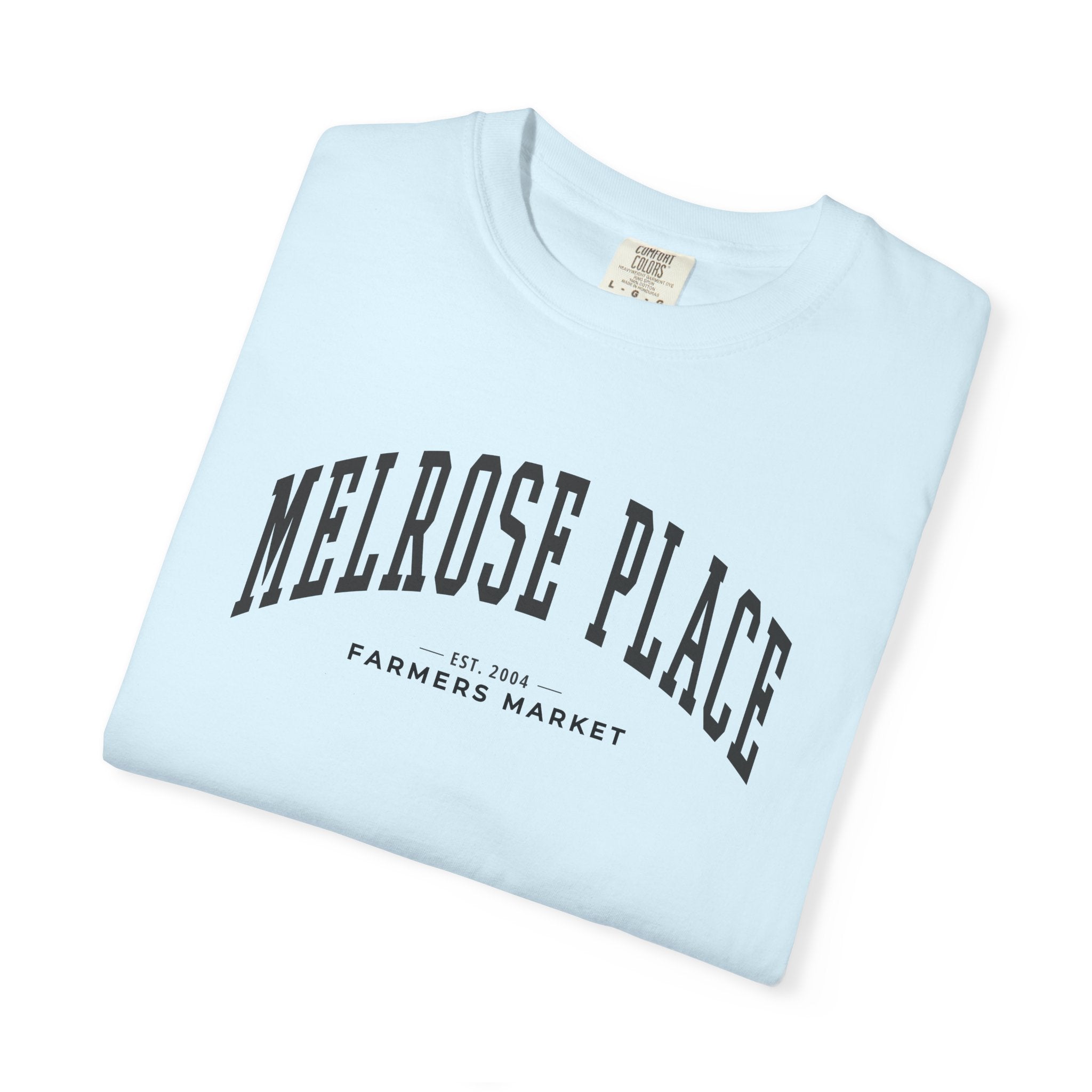 Melrose Place Farmers Market Tee (Large City Text)