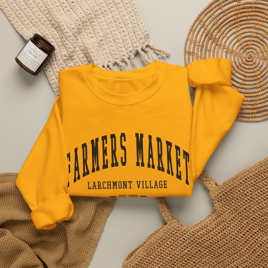 Larchmont Village Farmers Market Sweatshirt (Small City Text)