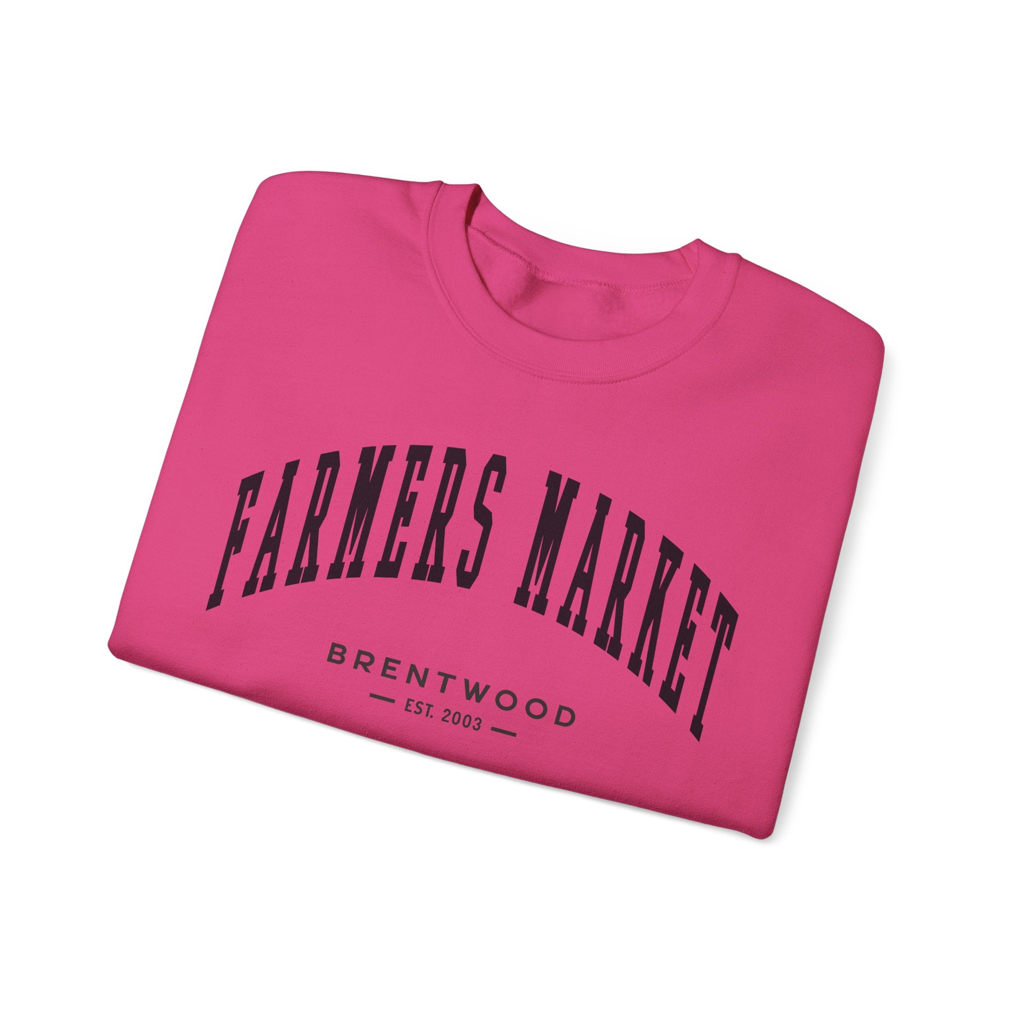 Brentwood Farmers Market Sweatshirt (Small City Text)