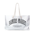 Brentwood Weekender Tote (Small City Text)