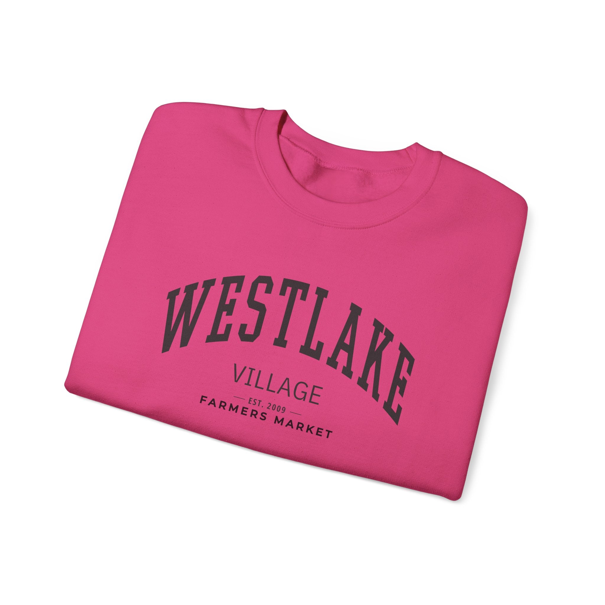 Westlake Village Farmers Market Collegiate Crewneck (Large City Text)