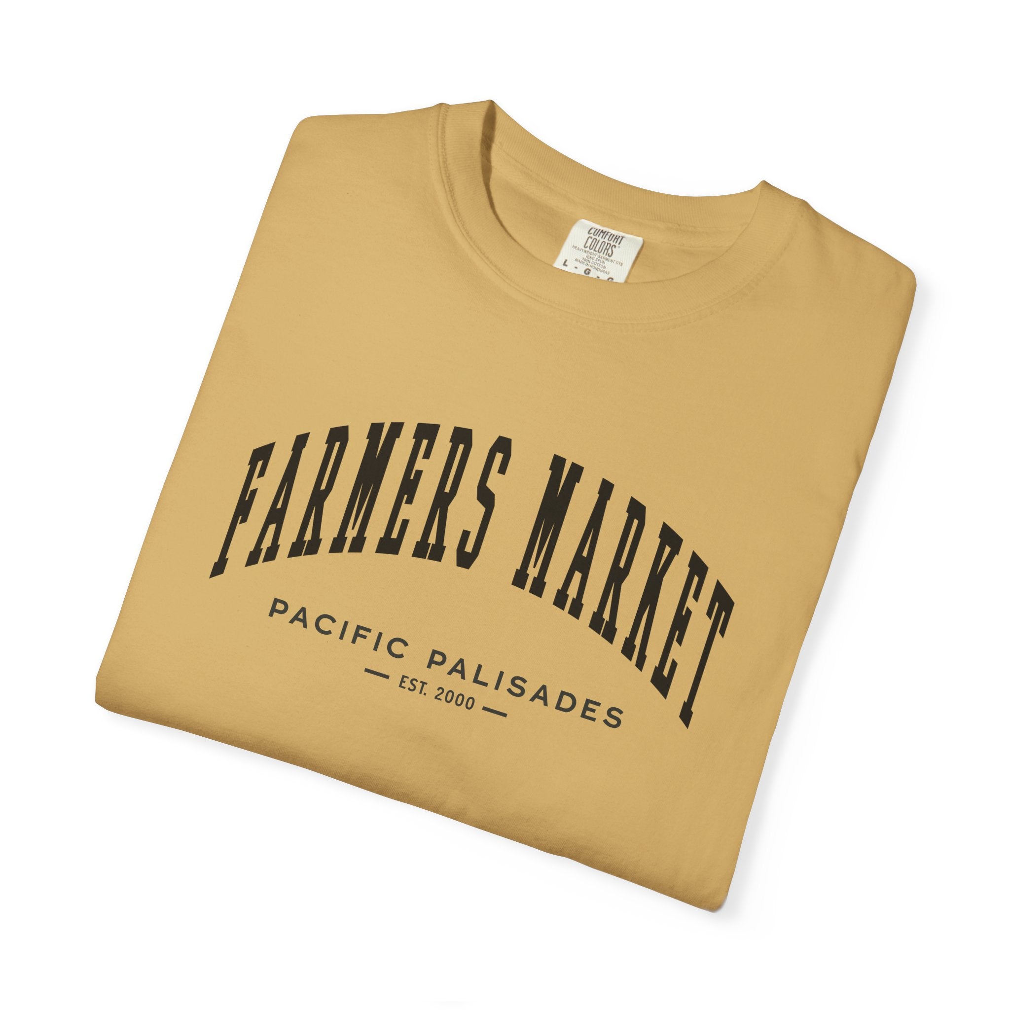 Pacific Palisades Farmers Market Collegiate Crewneck (Small City Text)