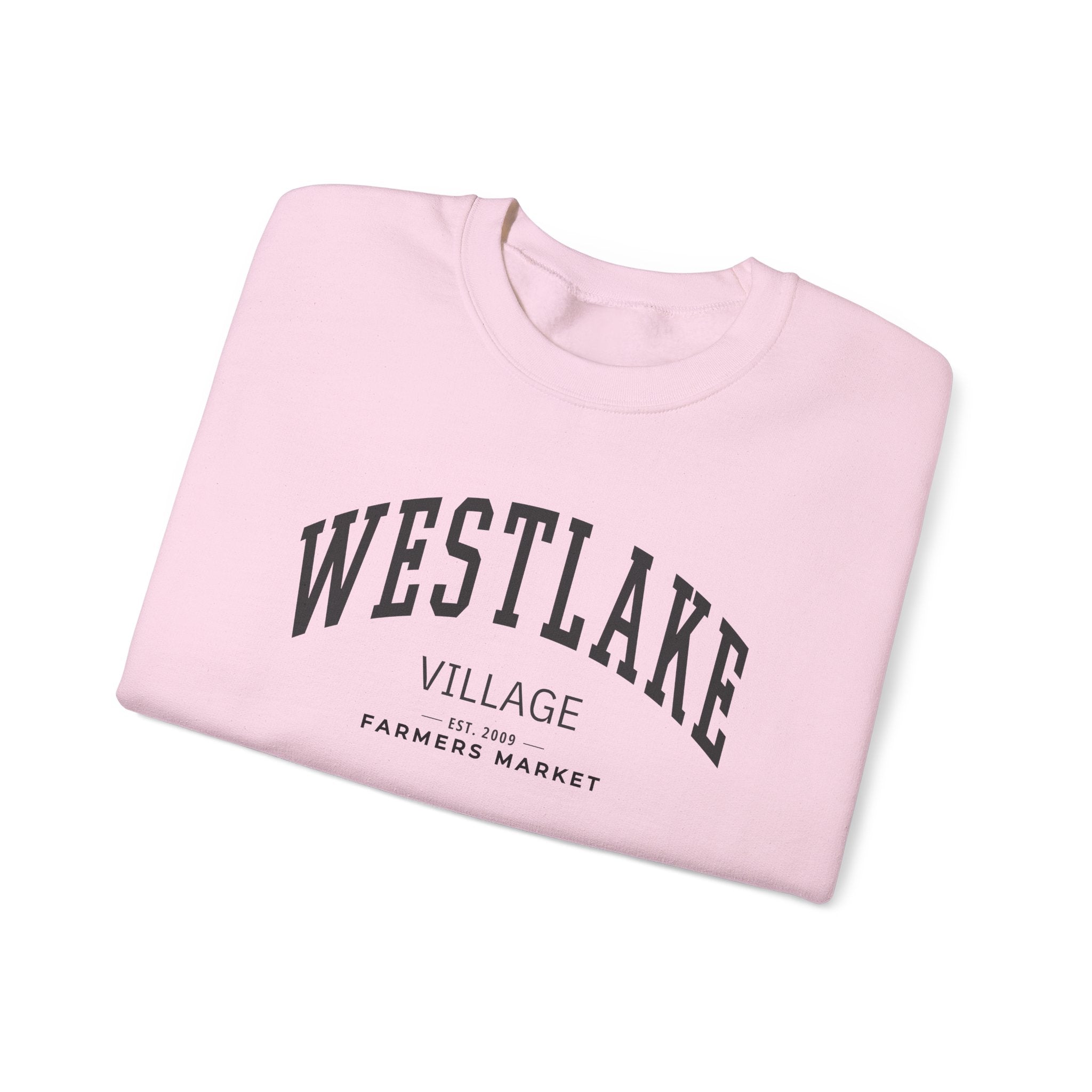 Westlake Village Farmers Market Collegiate Crewneck (Large City Text)
