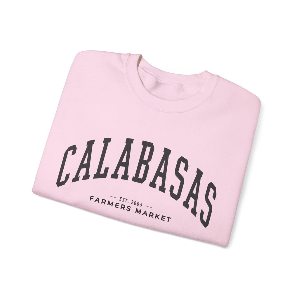 Calabasas Farmers Market Collegiate Crewneck (Large City Text)