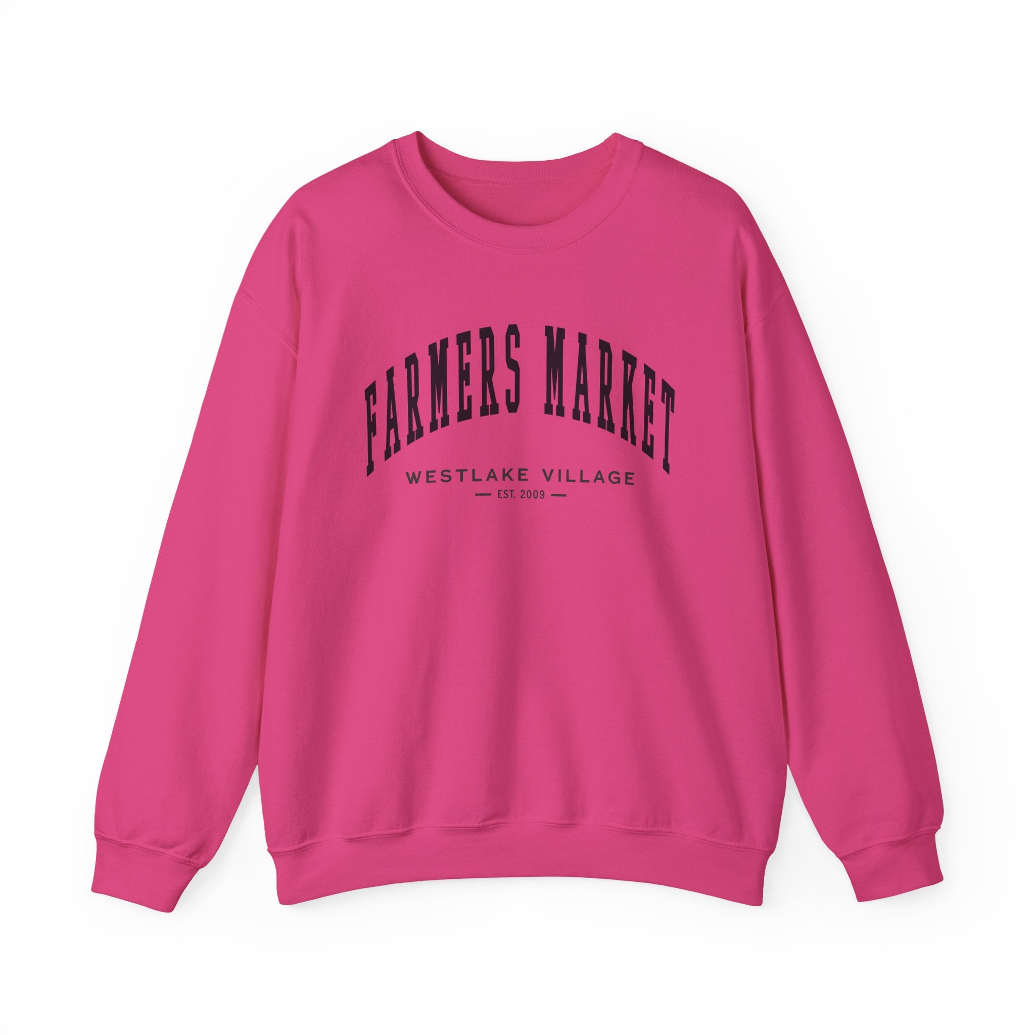 Westlake Village Farmers Market Collegiate Crewneck (Small City Text)