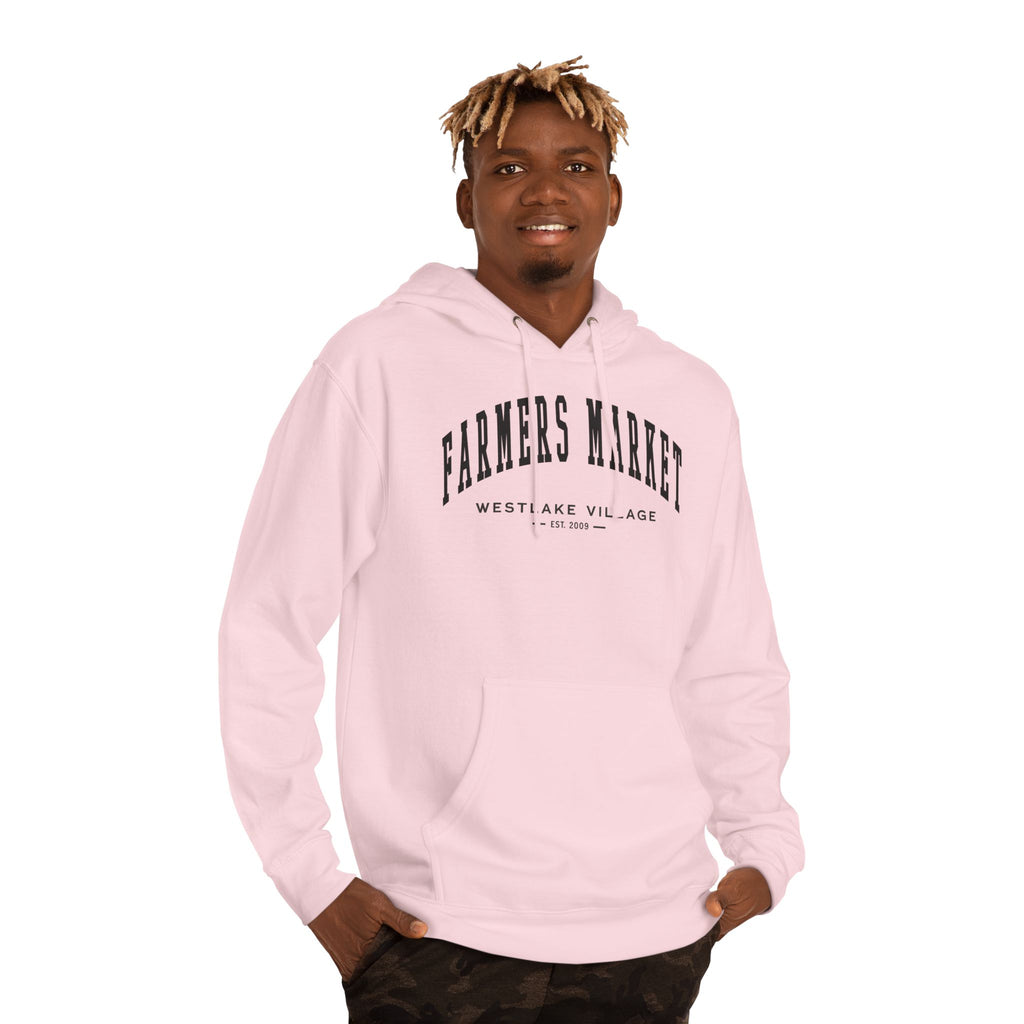 Westlake Village Farmers Market Collegiate Hoodie (Small City Text)