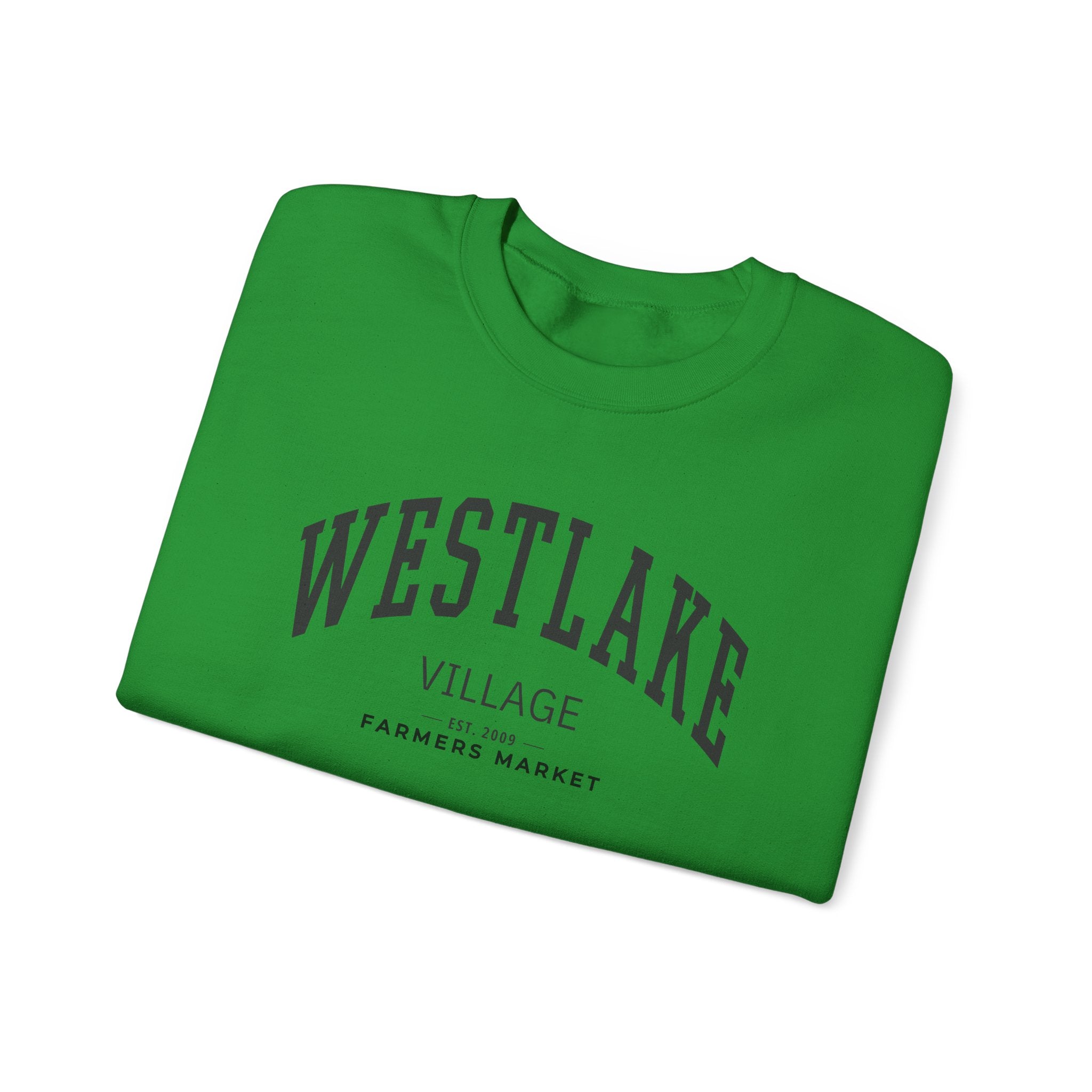 Westlake Village Farmers Market Collegiate Crewneck (Large City Text)