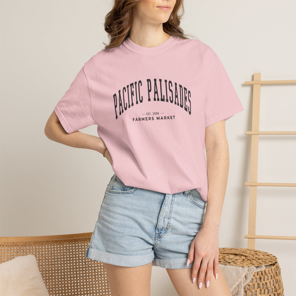 Pacific Palisades Farmers Market Tee (Large City Text)