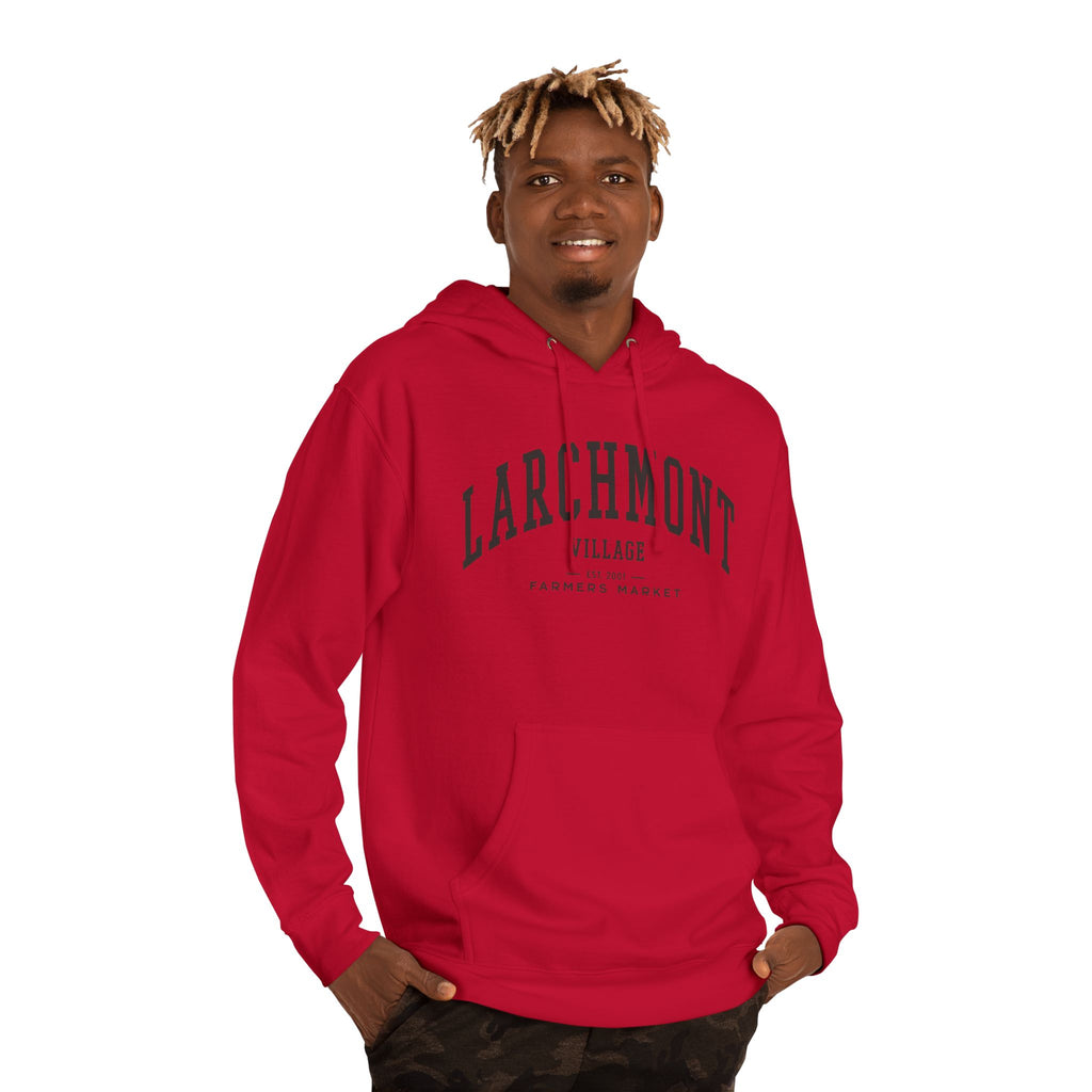 Larchmont Village Farmers Market Hoodie (Large City Text)