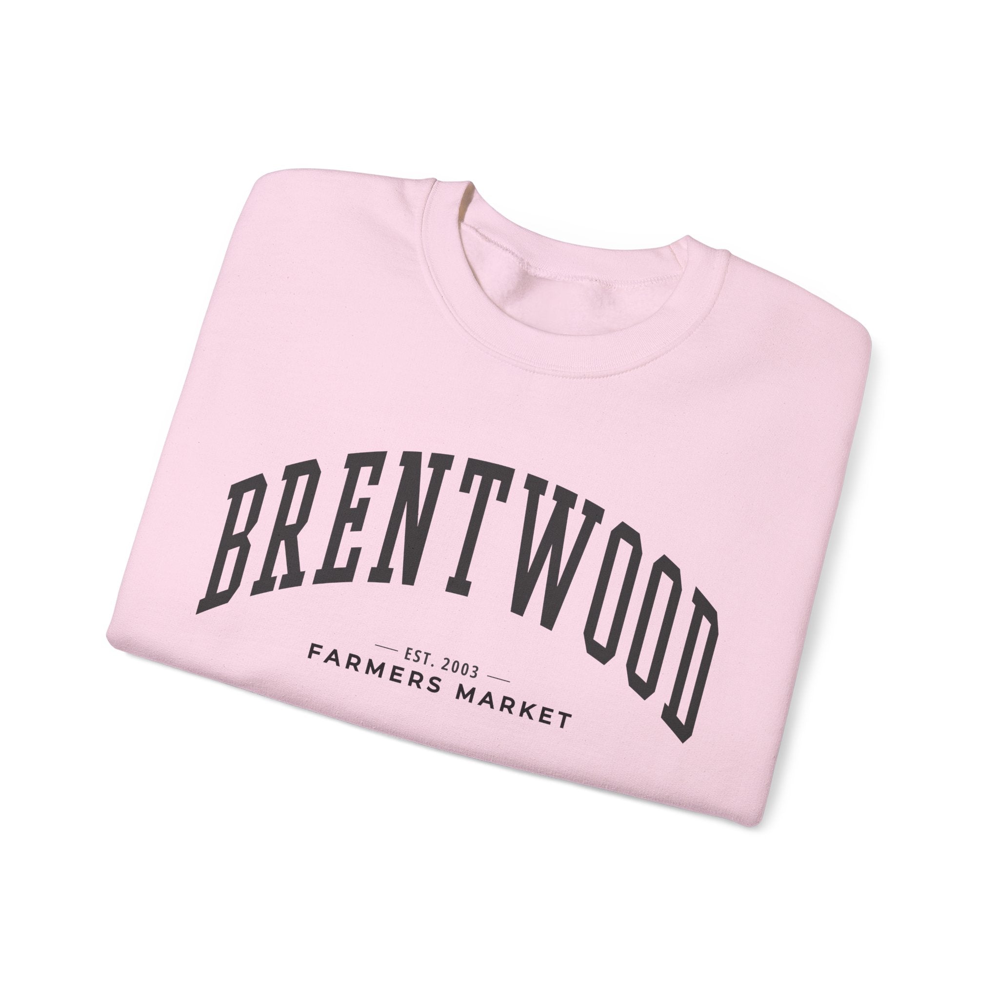 Brentwood Farmers Market Sweatshirt (Large City Text)