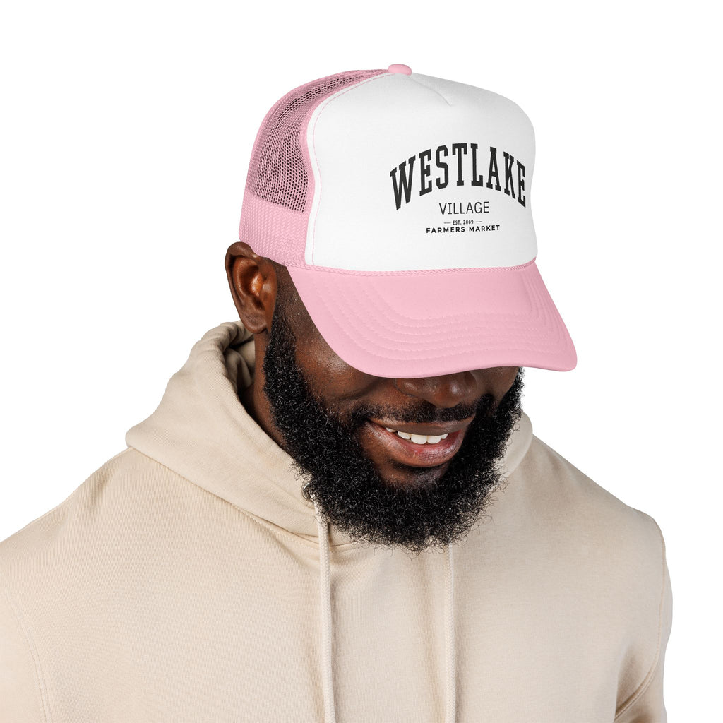 Westlake Village Market Trucker Hat (Large City Text)