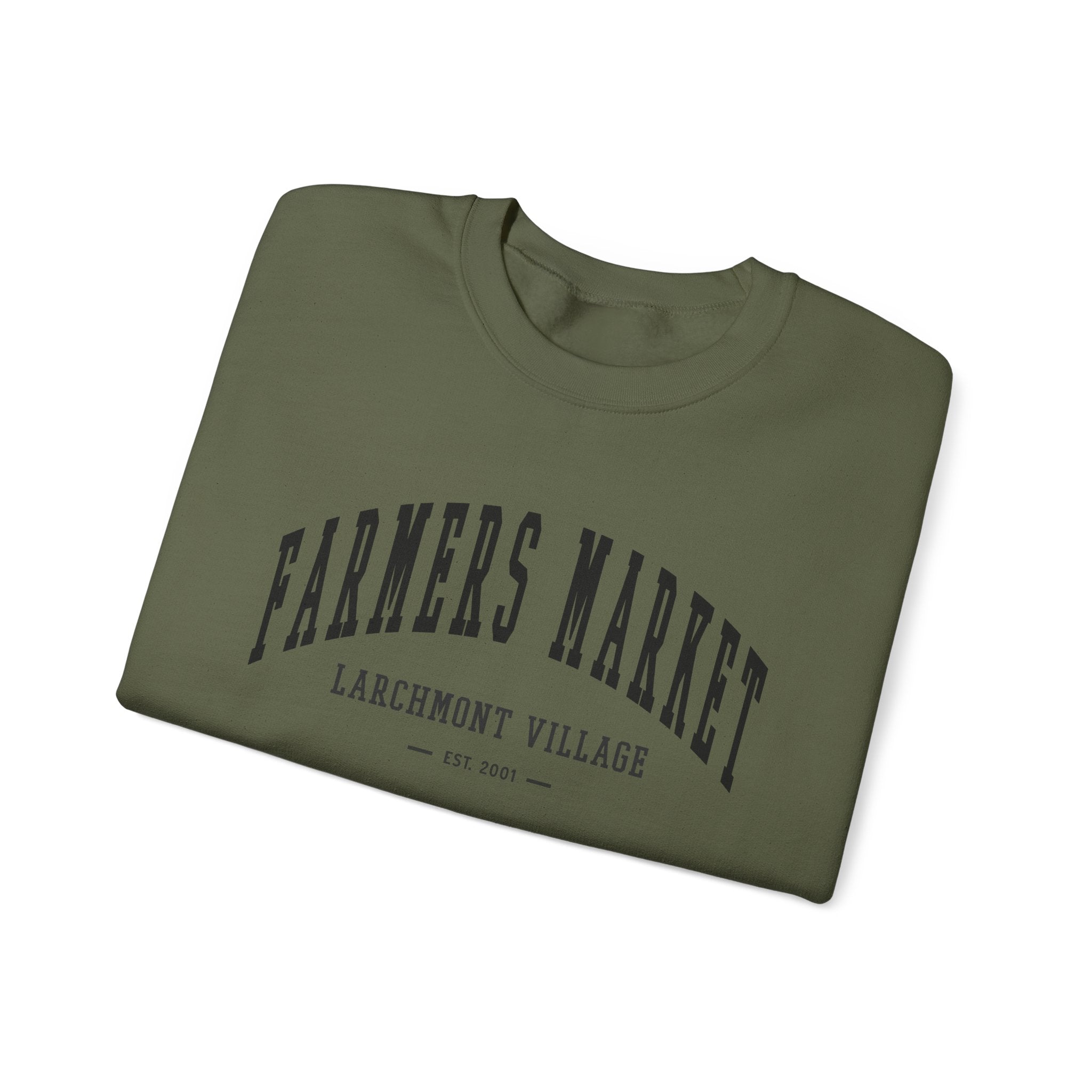 Larchmont Village Farmers Market Sweatshirt (Small City Text)