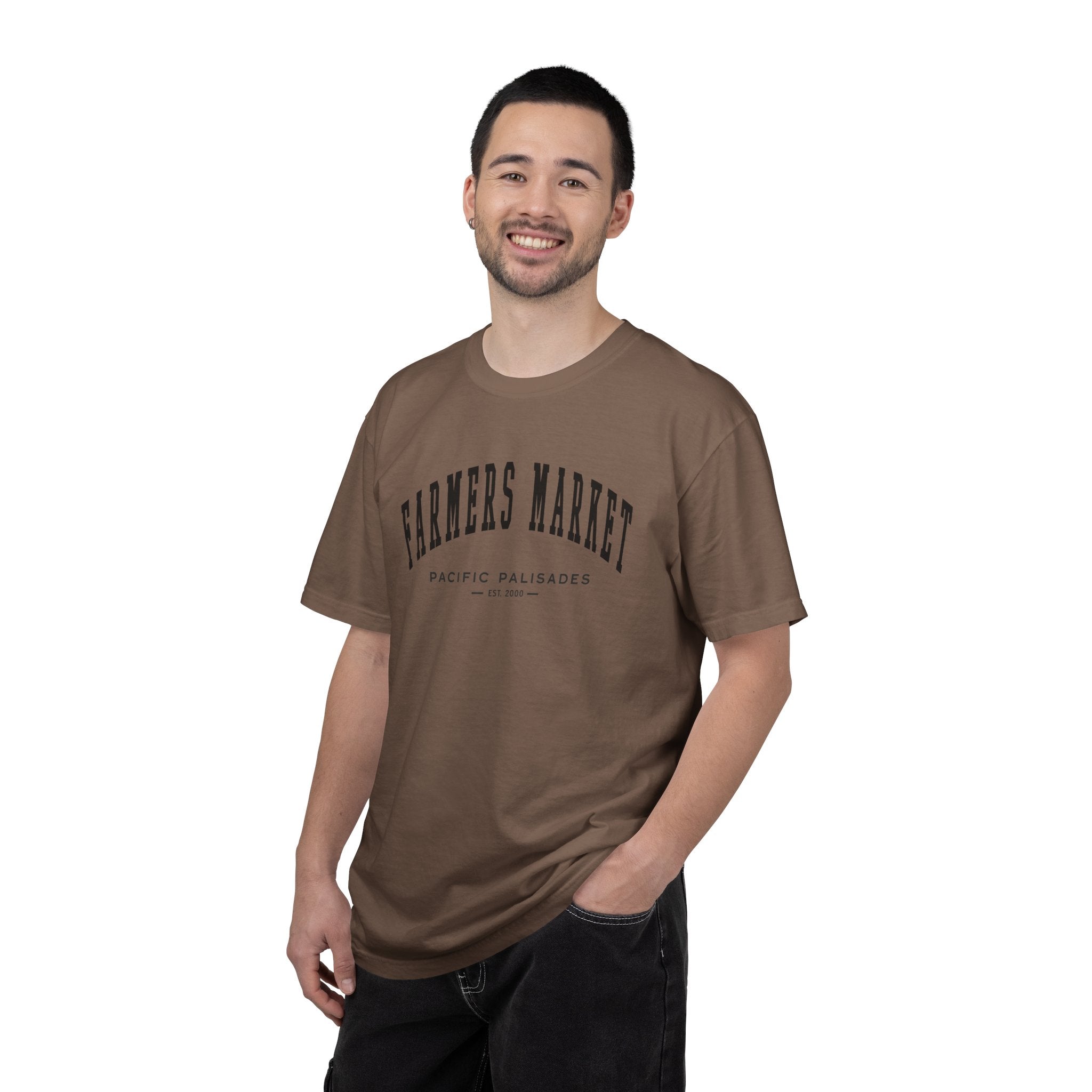 Pacific Palisades Farmers Market Collegiate Crewneck (Small City Text)