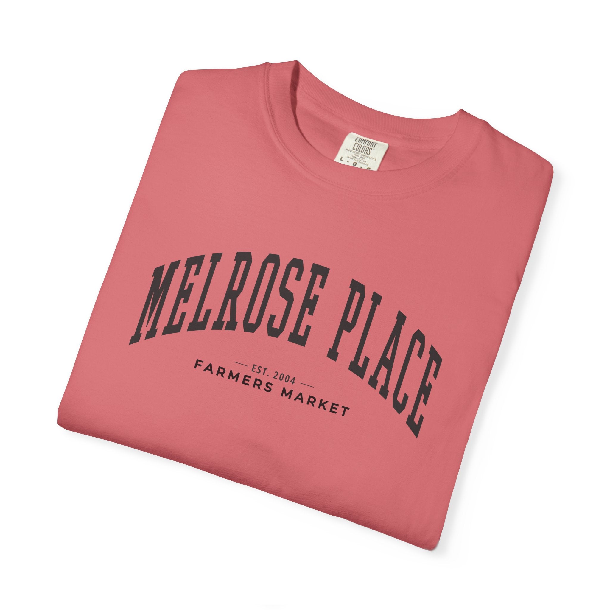 Melrose Place Farmers Market Tee (Large City Text)