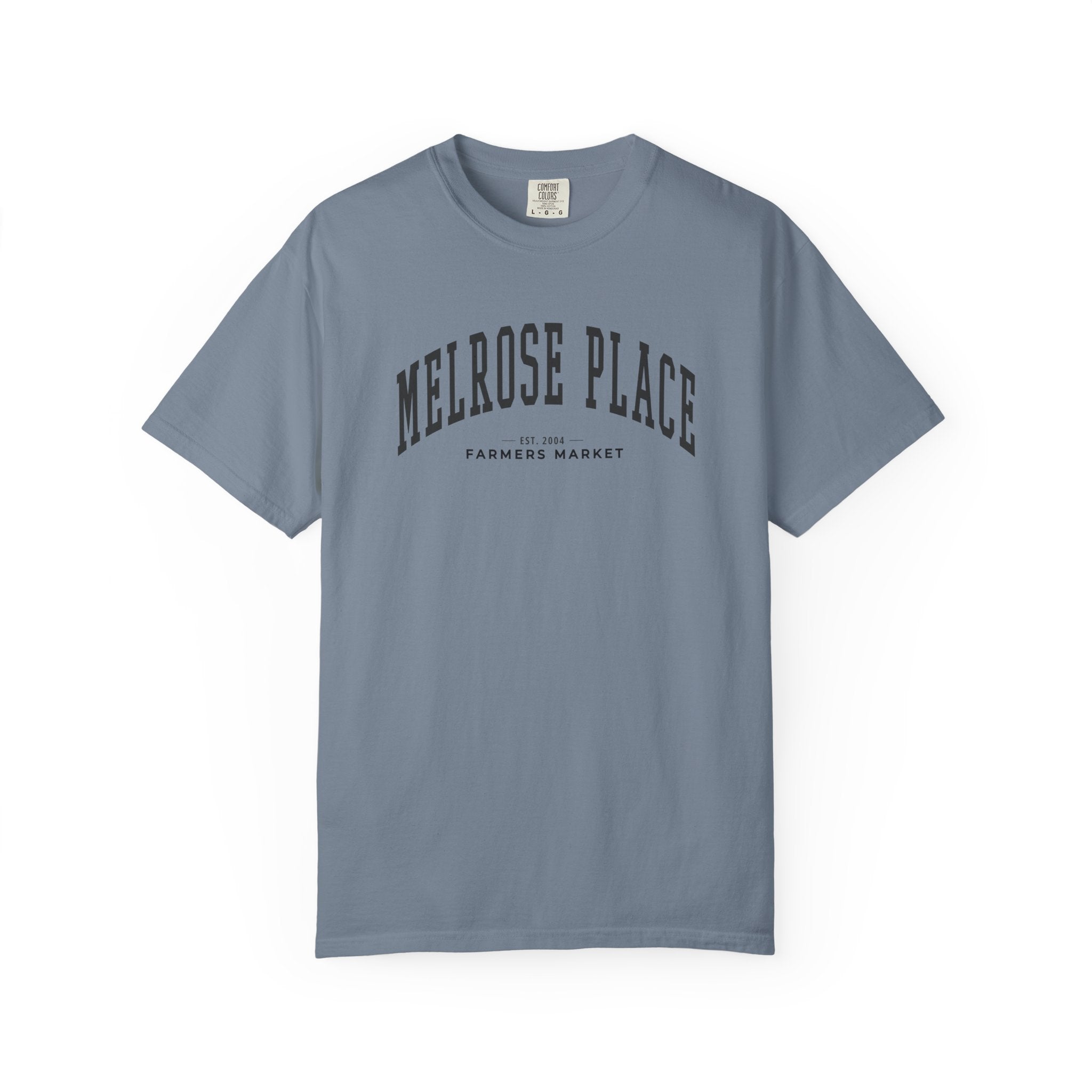 Melrose Place Farmers Market Tee (Large City Text)