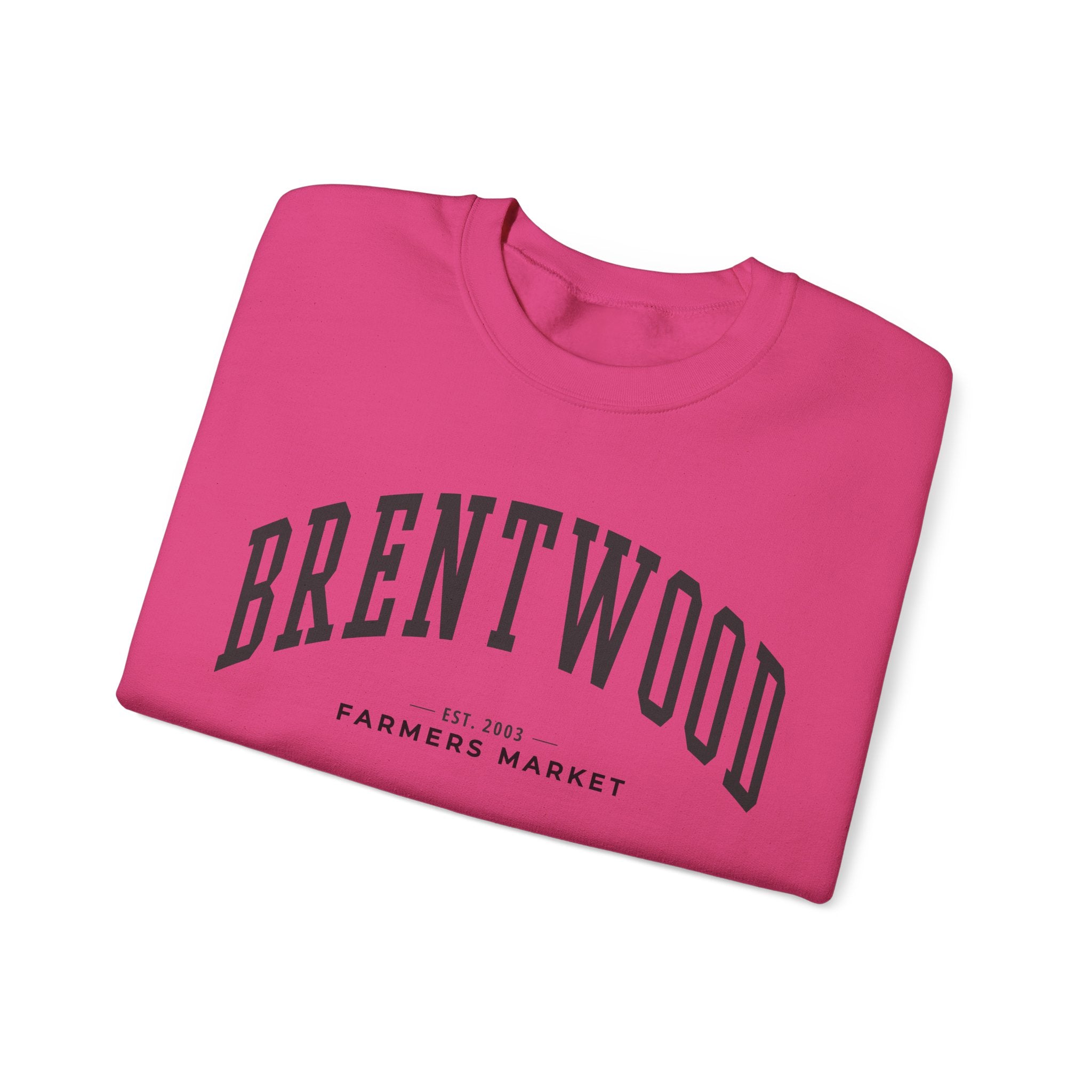 Brentwood Farmers Market Sweatshirt (Large City Text)