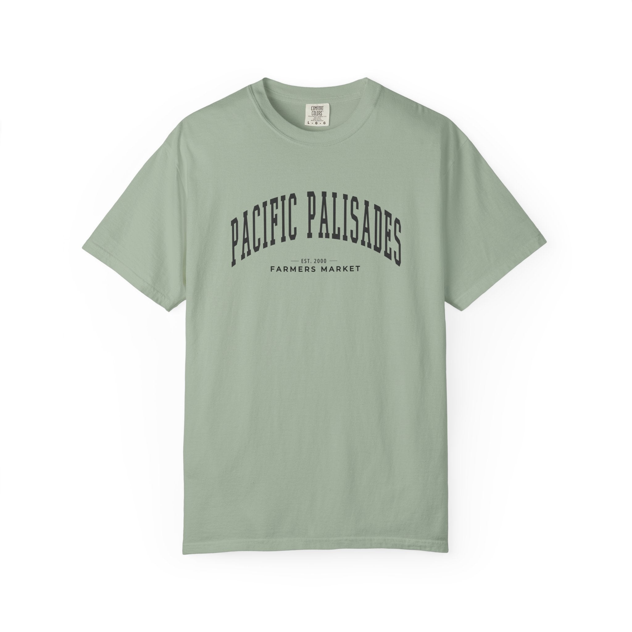 Pacific Palisades Farmers Market Tee (Large City Text)