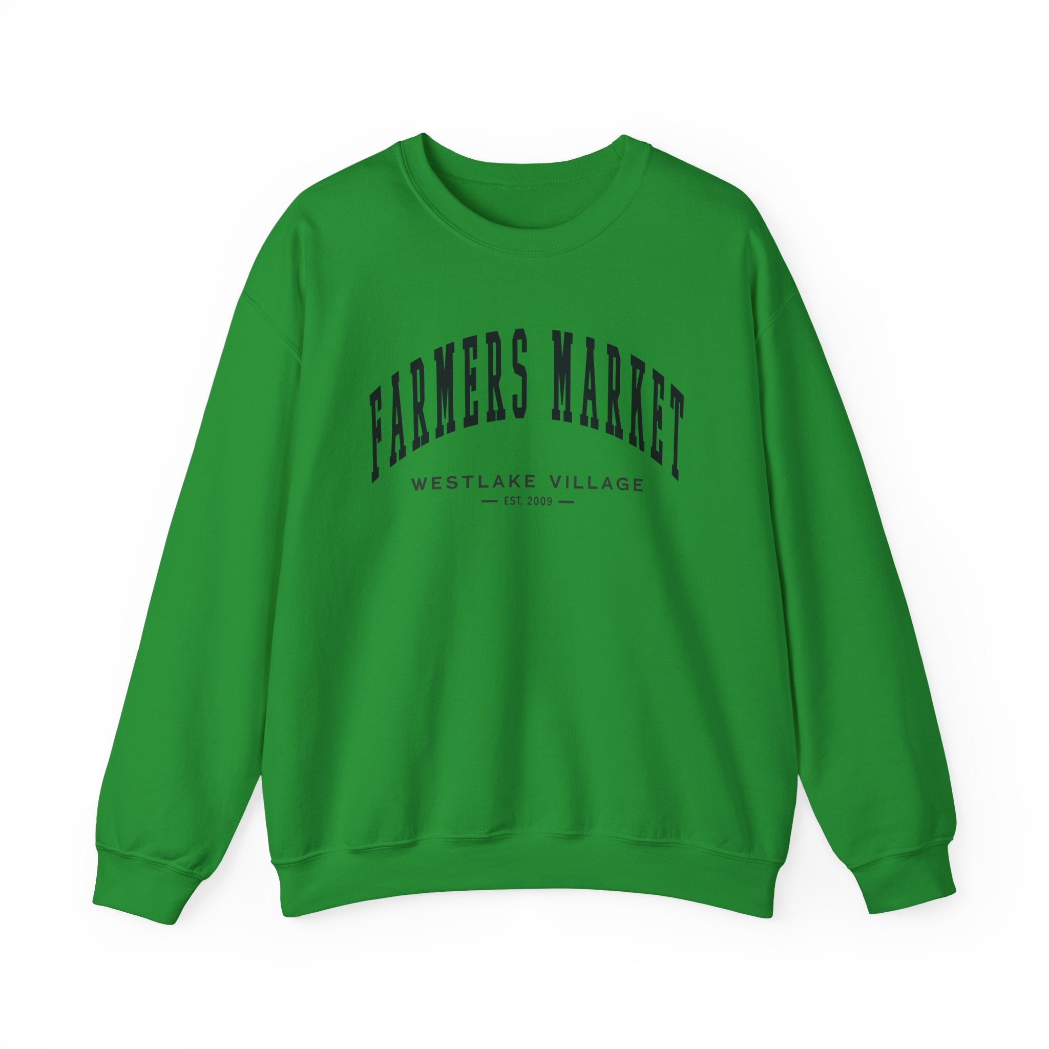 Westlake Village Farmers Market Collegiate Crewneck (Small City Text)