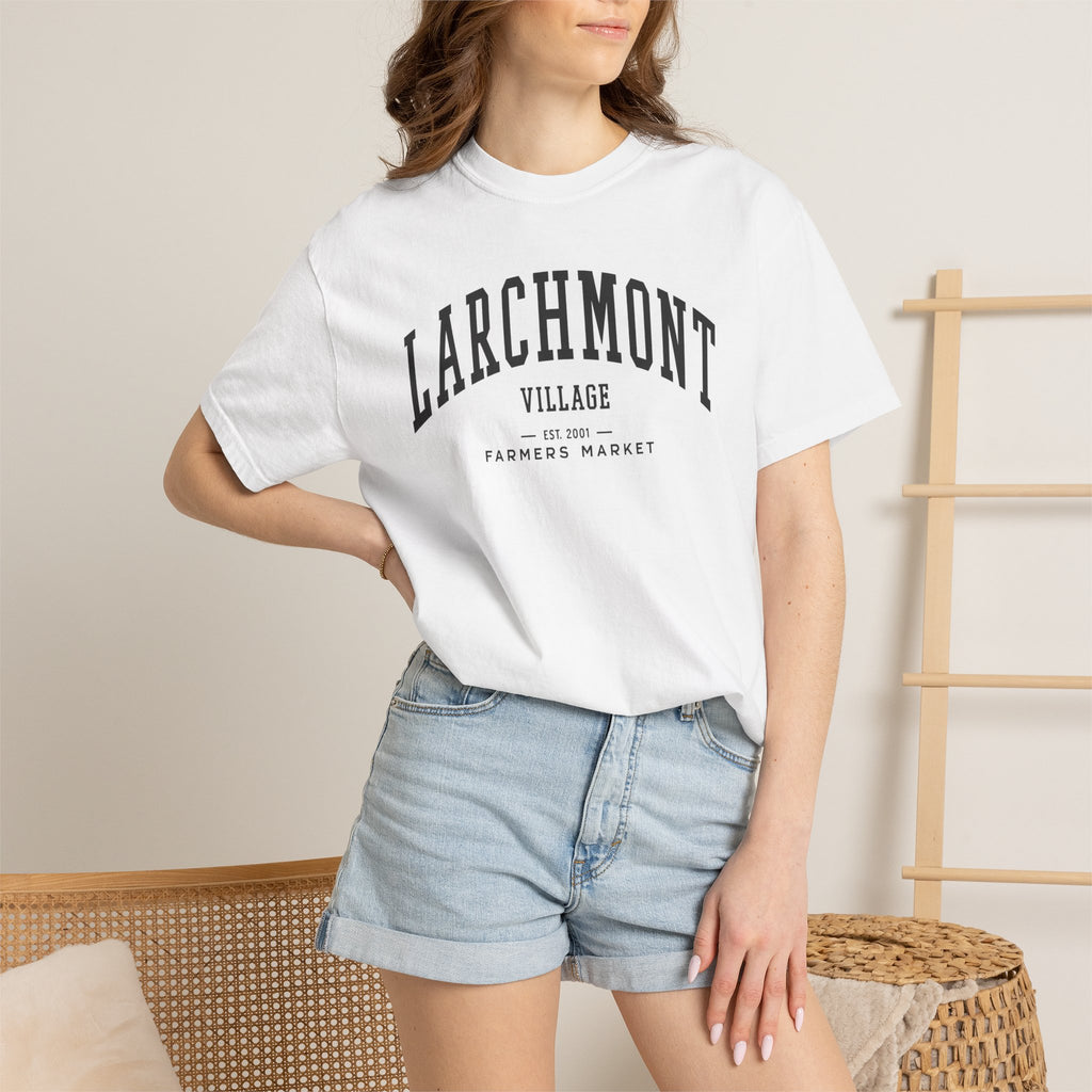 Larchmont Village Farmers Market Tee (Large City Text)