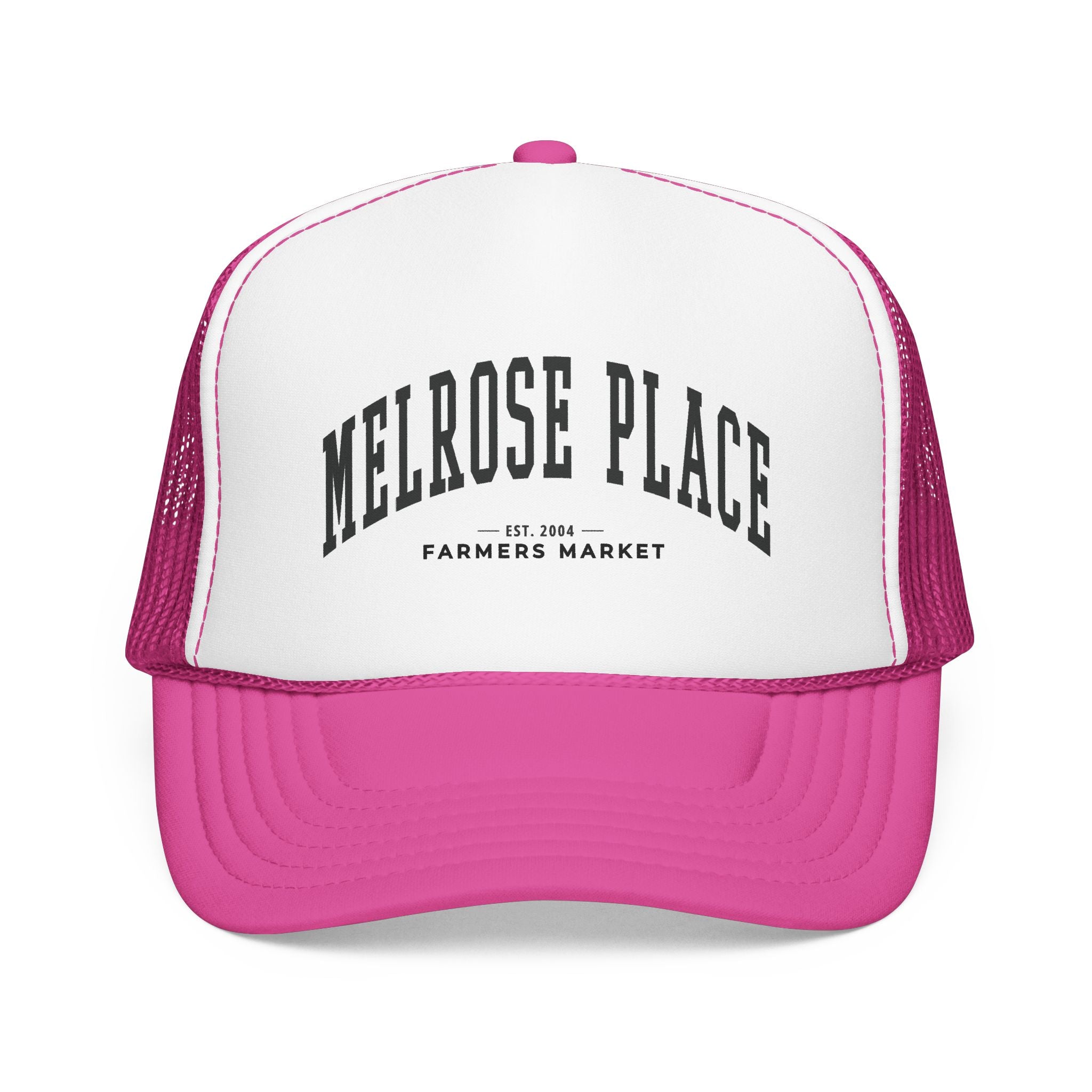 Melrose Place Market Trucker Hat (Large City Text)