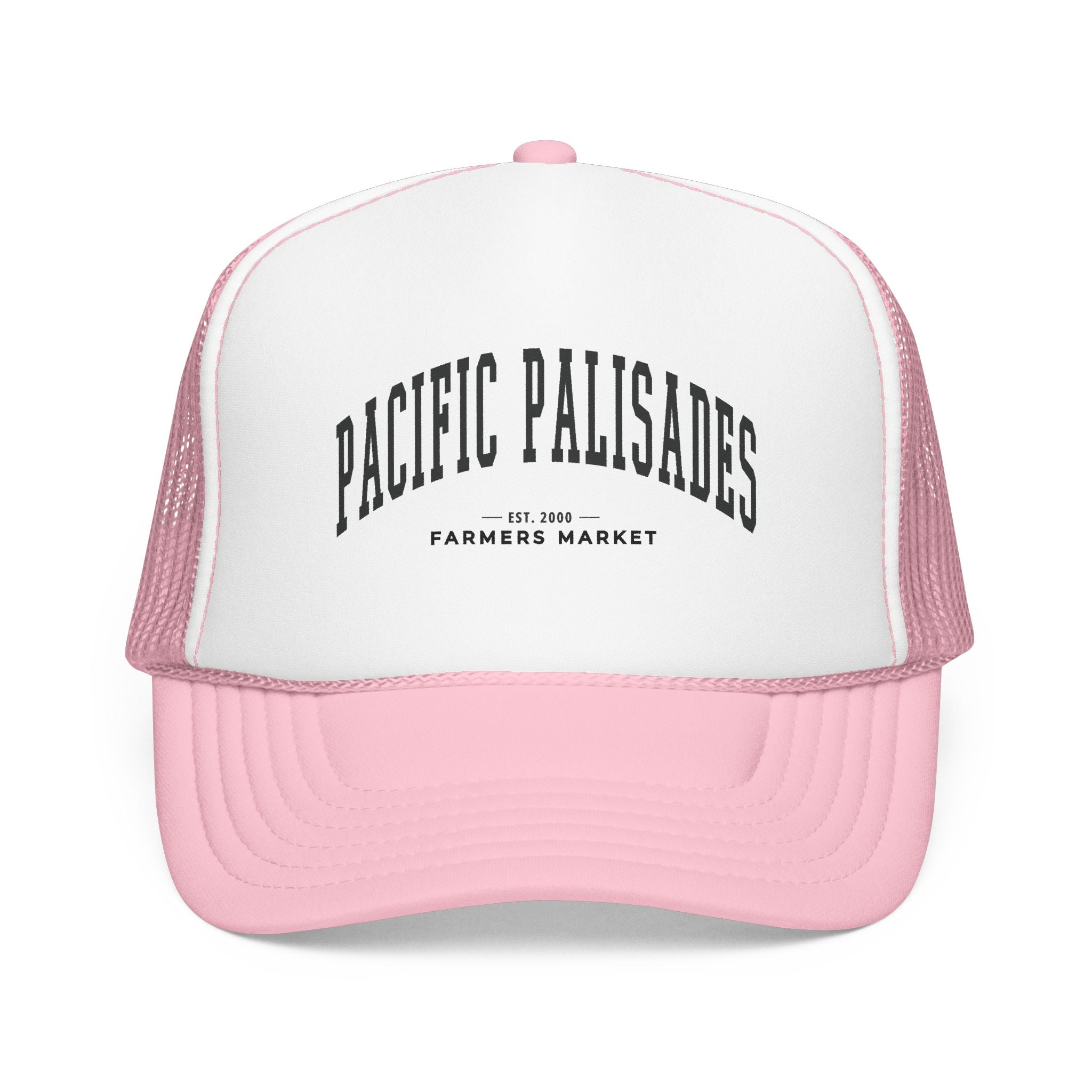 Pacific Palisades Market Trucker Hat (Large City Text)