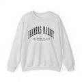 Melrose Place Farmers Market Collegiate Crewneck (Small City Text)