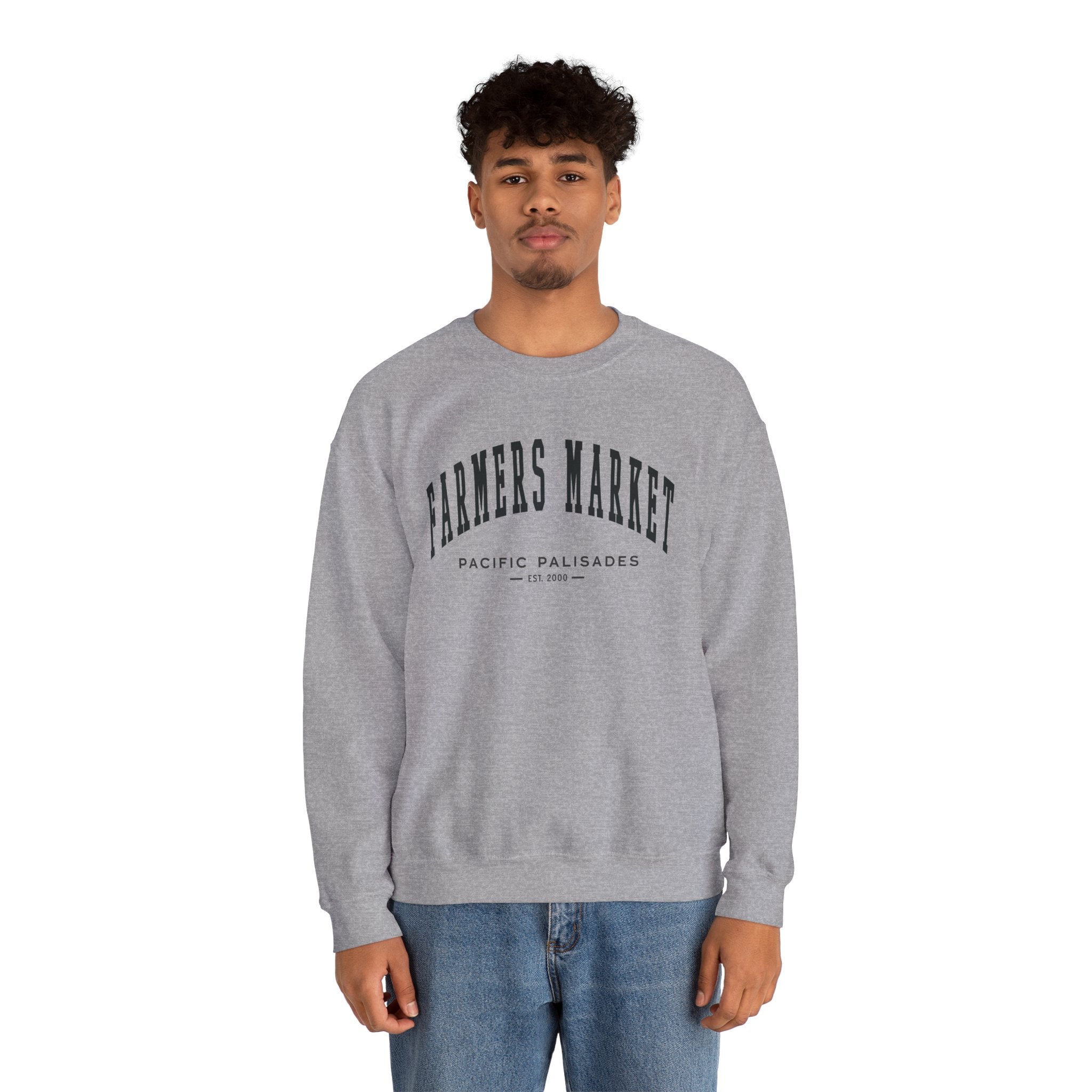 Pacific Palisades Farmers Market Collegiate Sweatshirt (Small City Text)