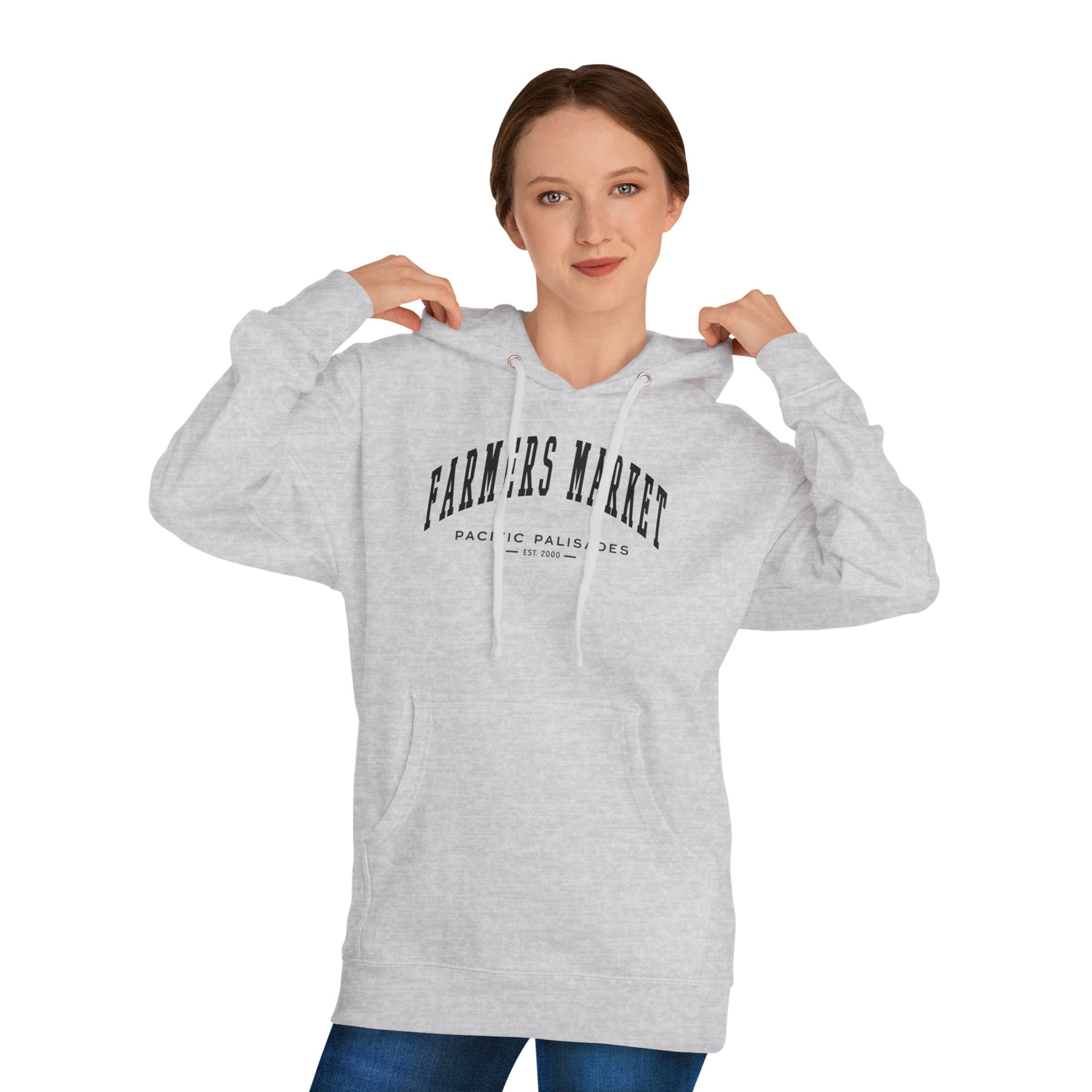 Pacific Palisades Farmers Market Collegiate Hoodie (Small City Text)