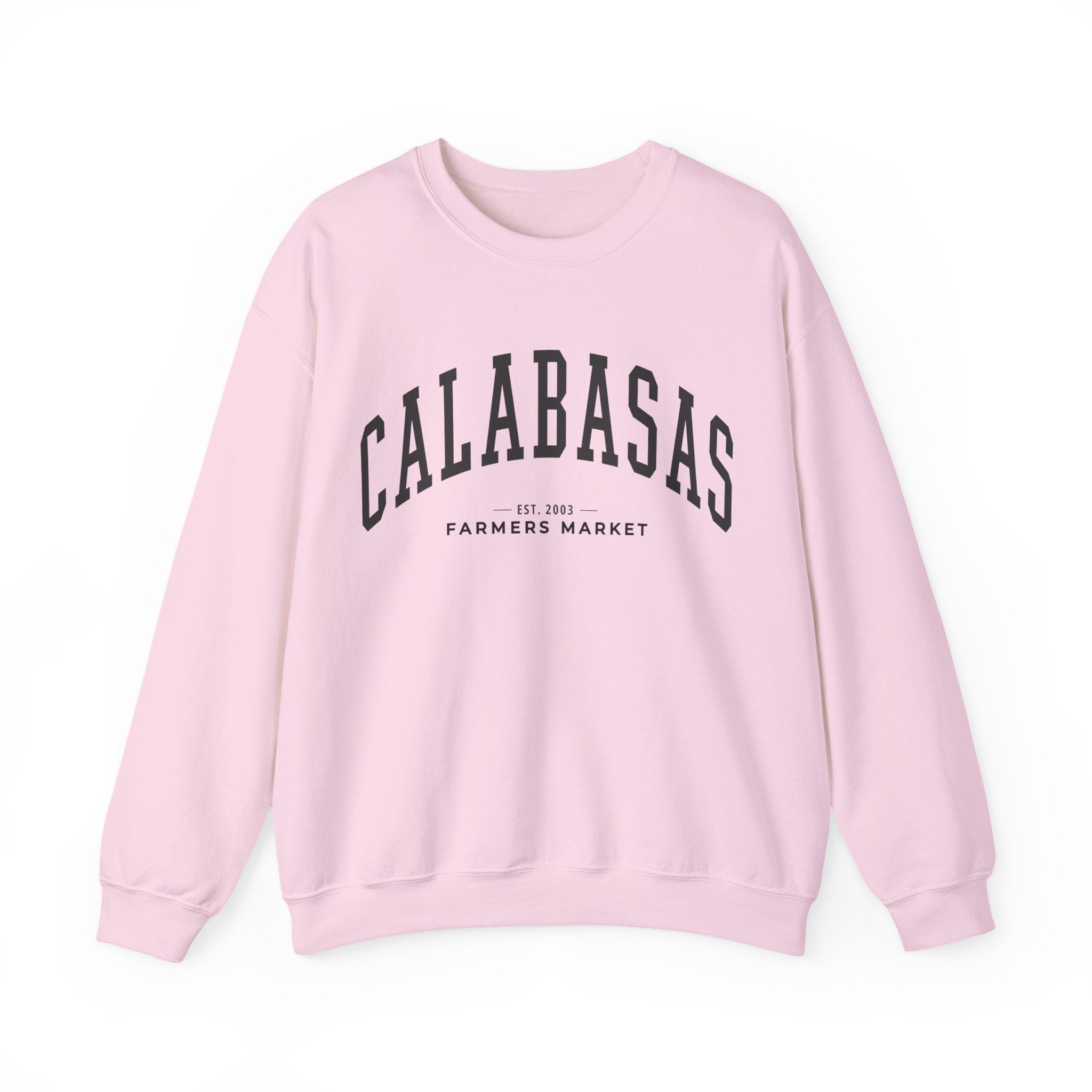 Calabasas Farmers Market Collegiate Crewneck (Large City Text)