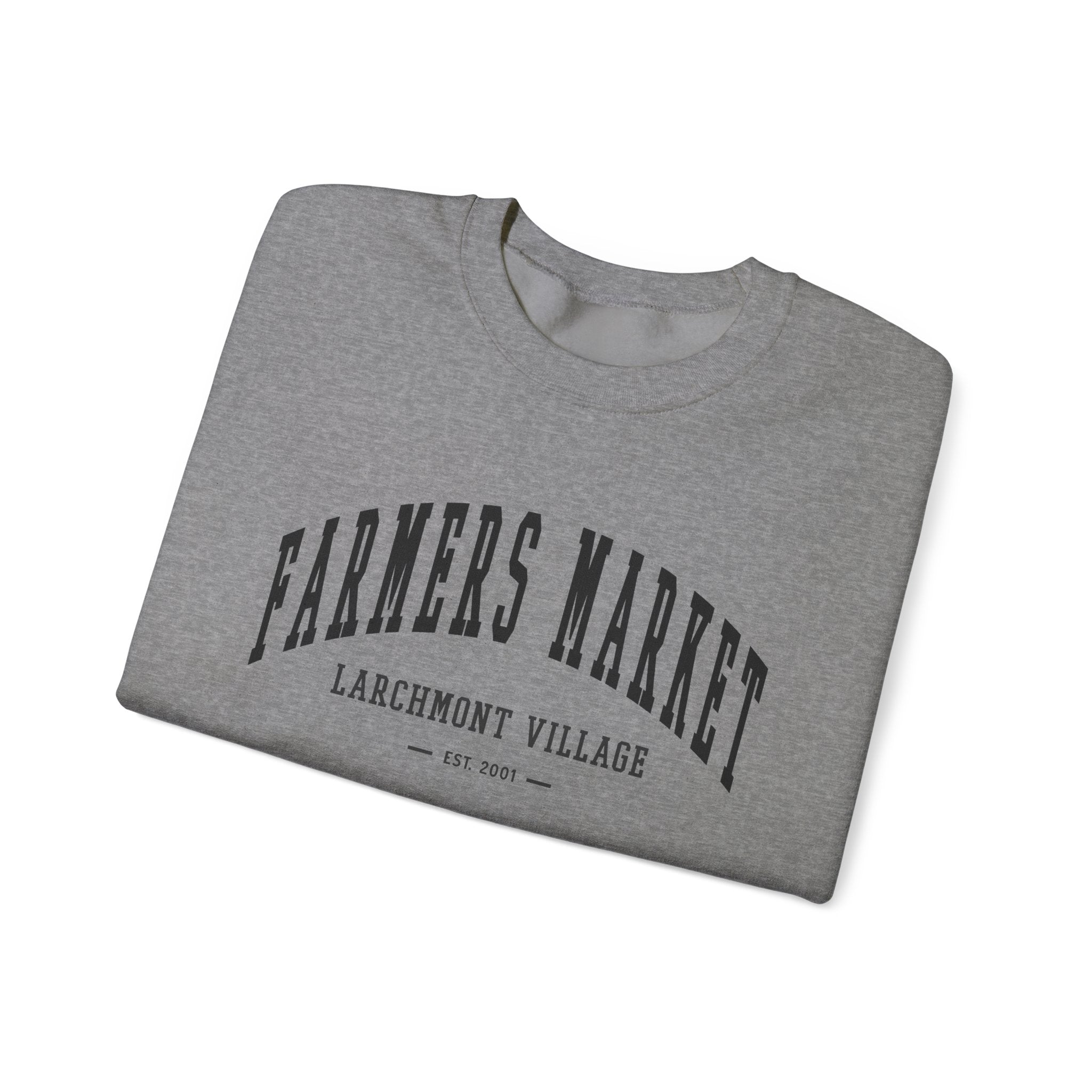 Larchmont Village Farmers Market Sweatshirt (Small City Text)