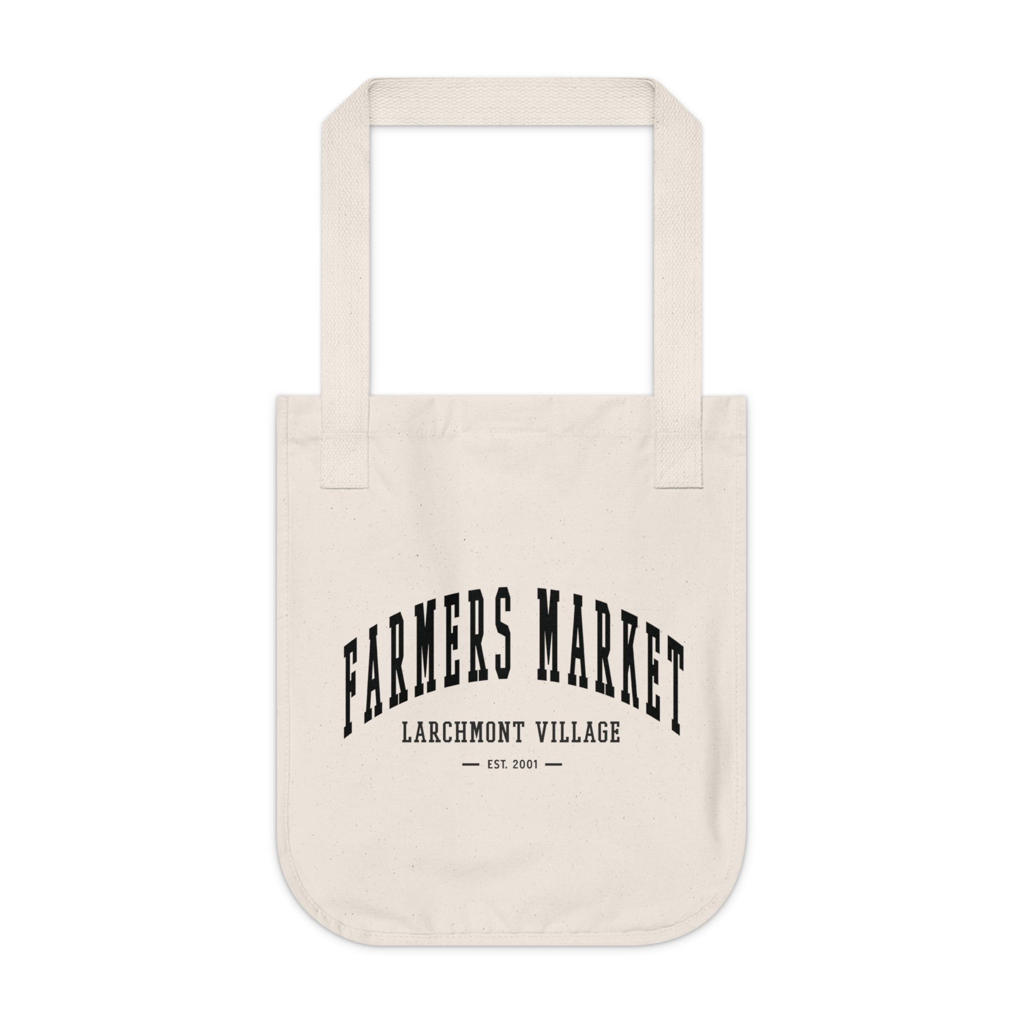 Larchmont Village Market Tote (Small City Text)