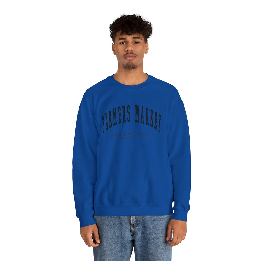 Pacific Palisades Farmers Market Collegiate Sweatshirt (Small City Text)
