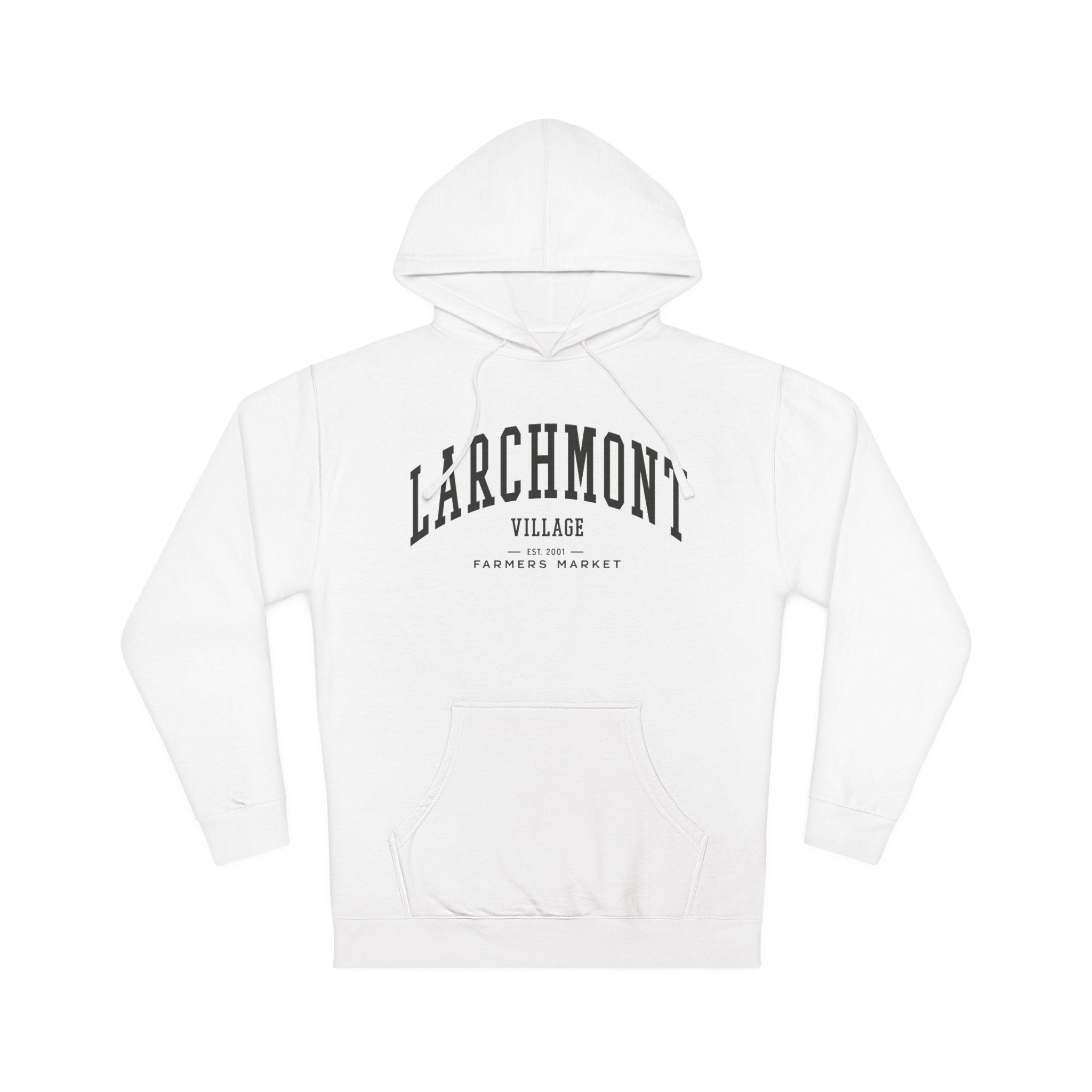 Larchmont Village Farmers Market Hoodie (Large City Text)