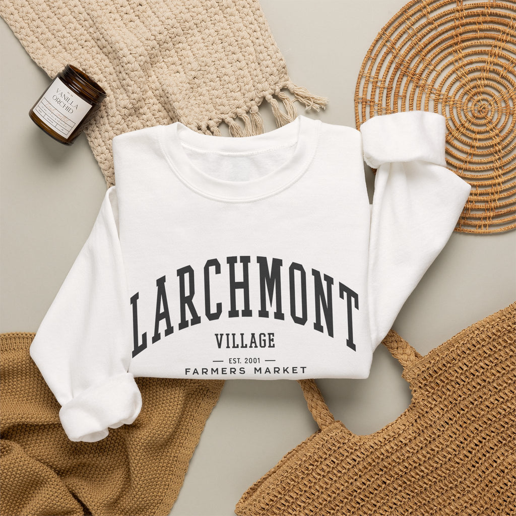 Larchmont Village Farmers Market Sweatshirt (Large City Text)