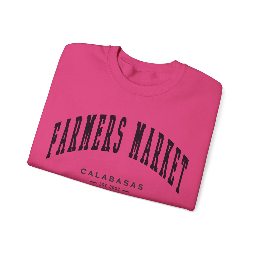 Calabasas Farmers Market Collegiate Crewneck (Small City Text)
