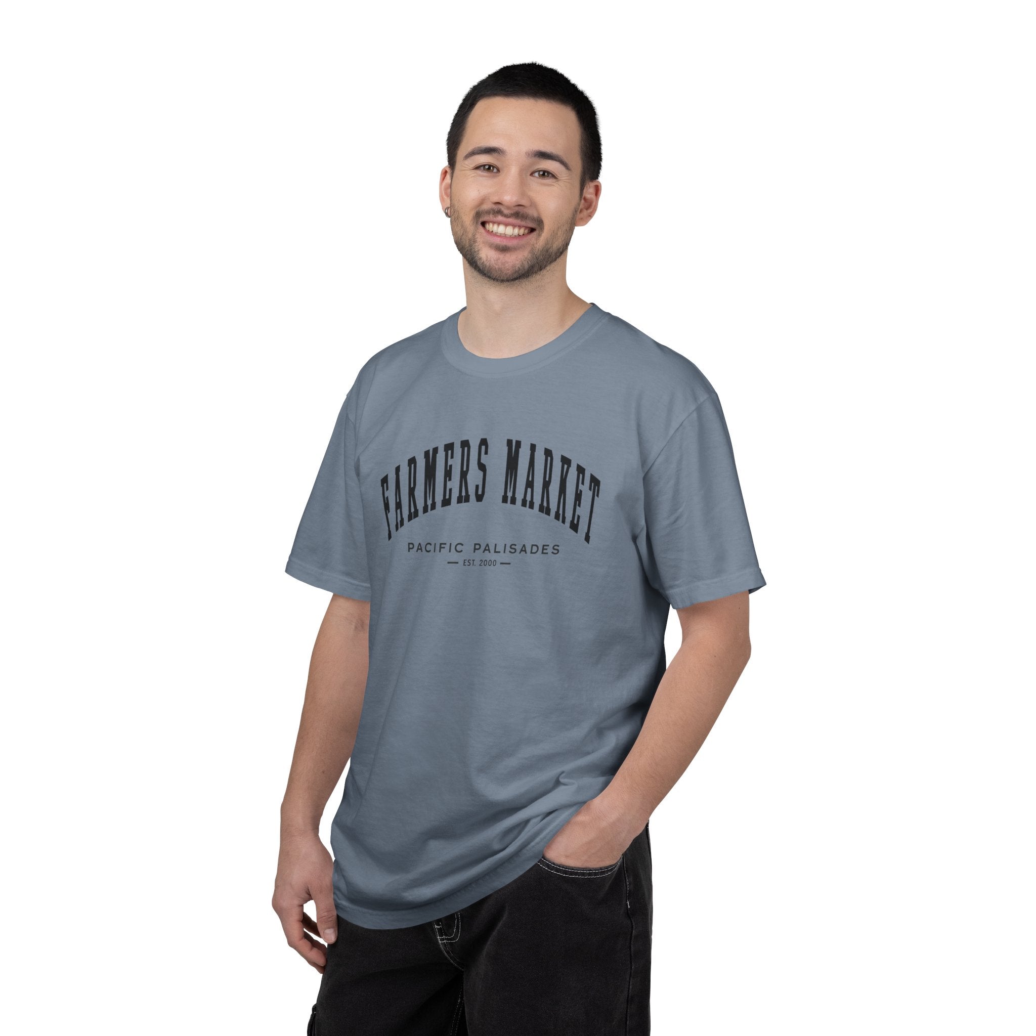 Pacific Palisades Farmers Market Collegiate Crewneck (Small City Text)