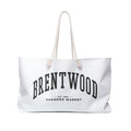 Brentwood Weekender Tote (Large City Text)