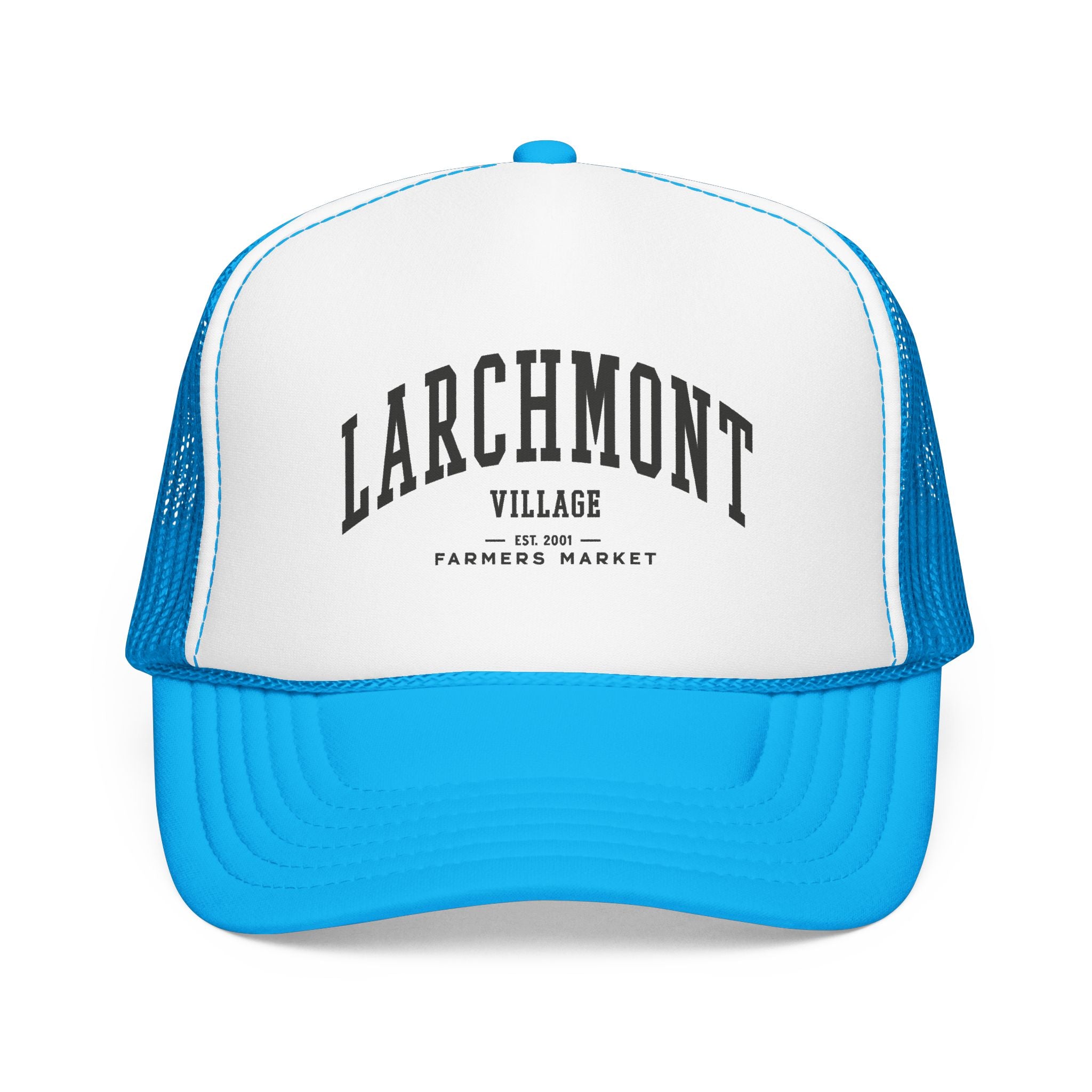 Larchmont Village Market Trucker Hat (Large City Text)