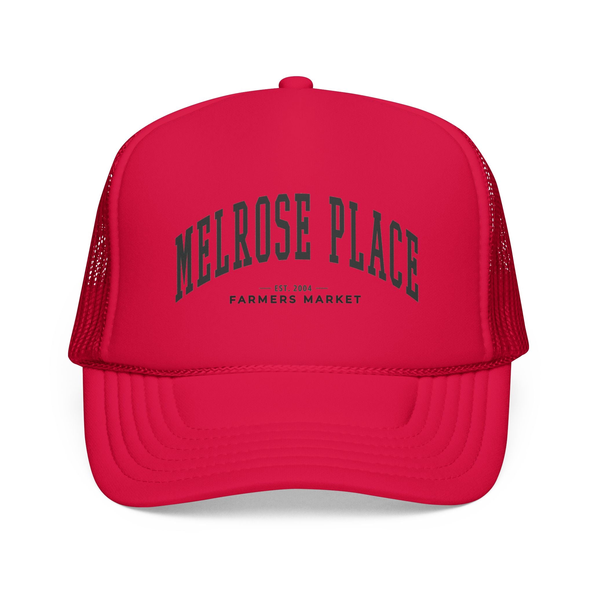 Melrose Place Market Trucker Hat (Large City Text)