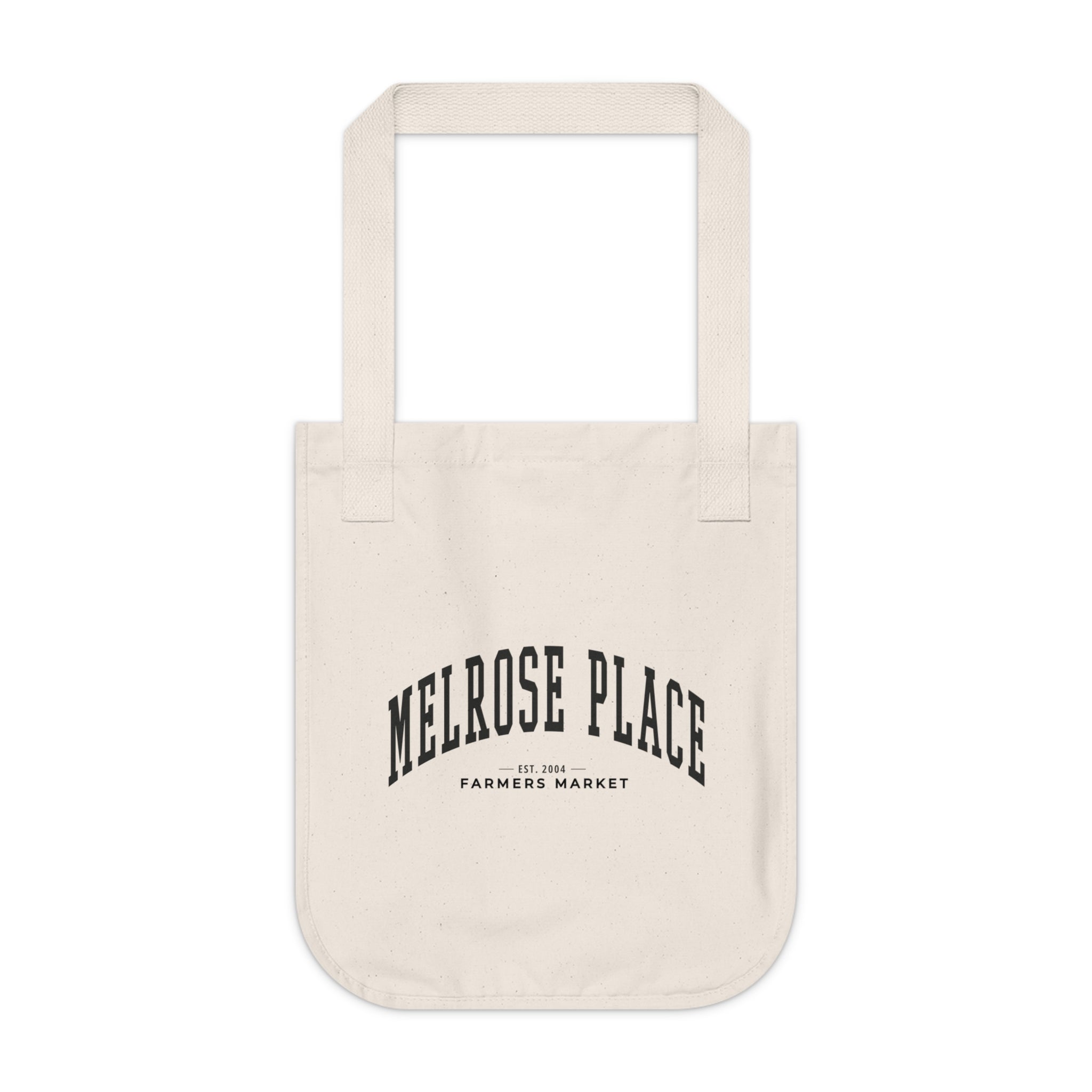 Melrose Place Market Tote (Large City Text)