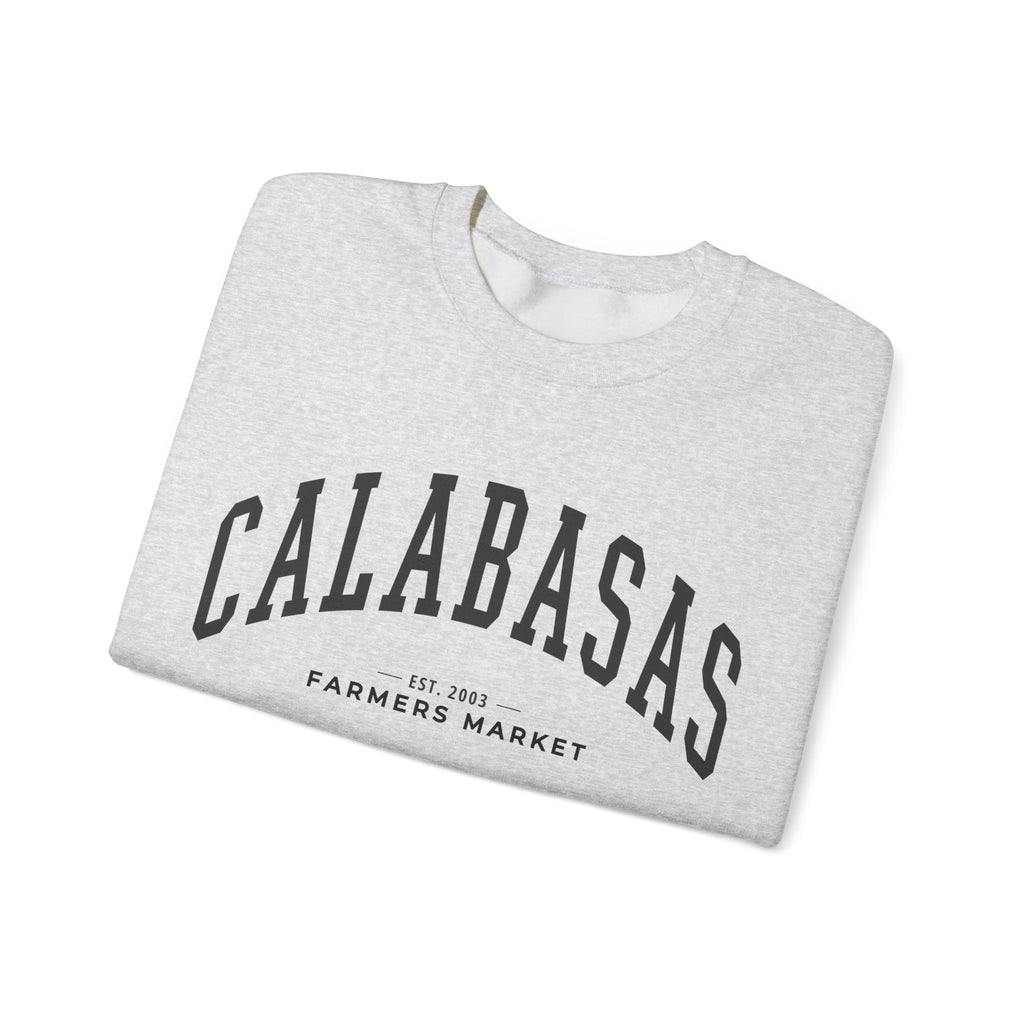 Calabasas Farmers Market Collegiate Crewneck (Large City Text)