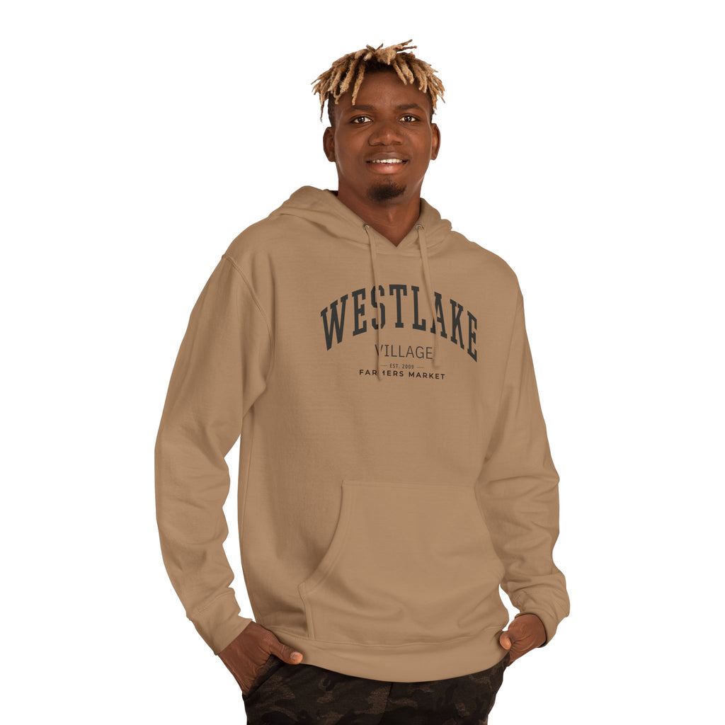 Westlake Village Farmers Market Collegiate Hoodie (Large City Text)