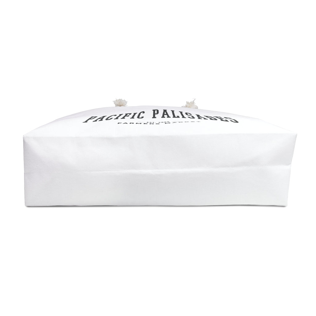 Pacific Palisades Market Weekender Rope Tote (Large City Text)