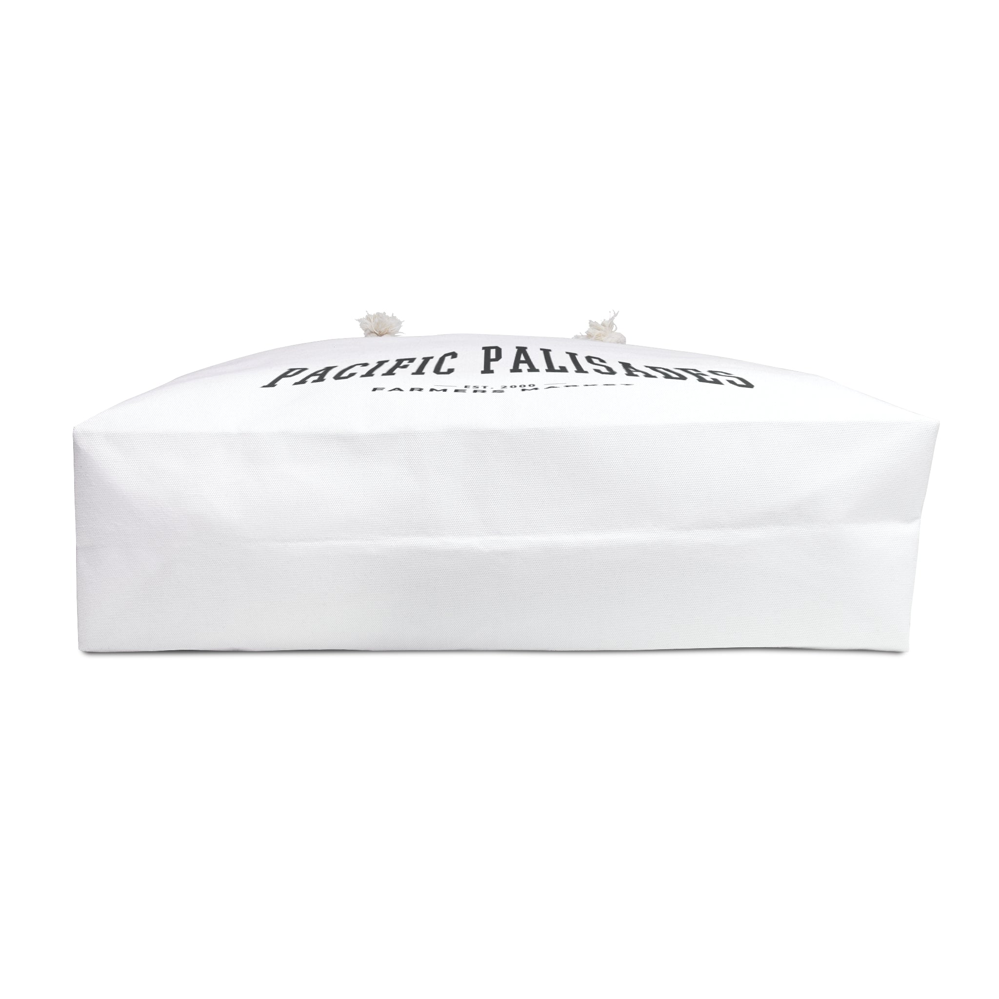 Pacific Palisades Market Weekender Rope Tote (Large City Text)
