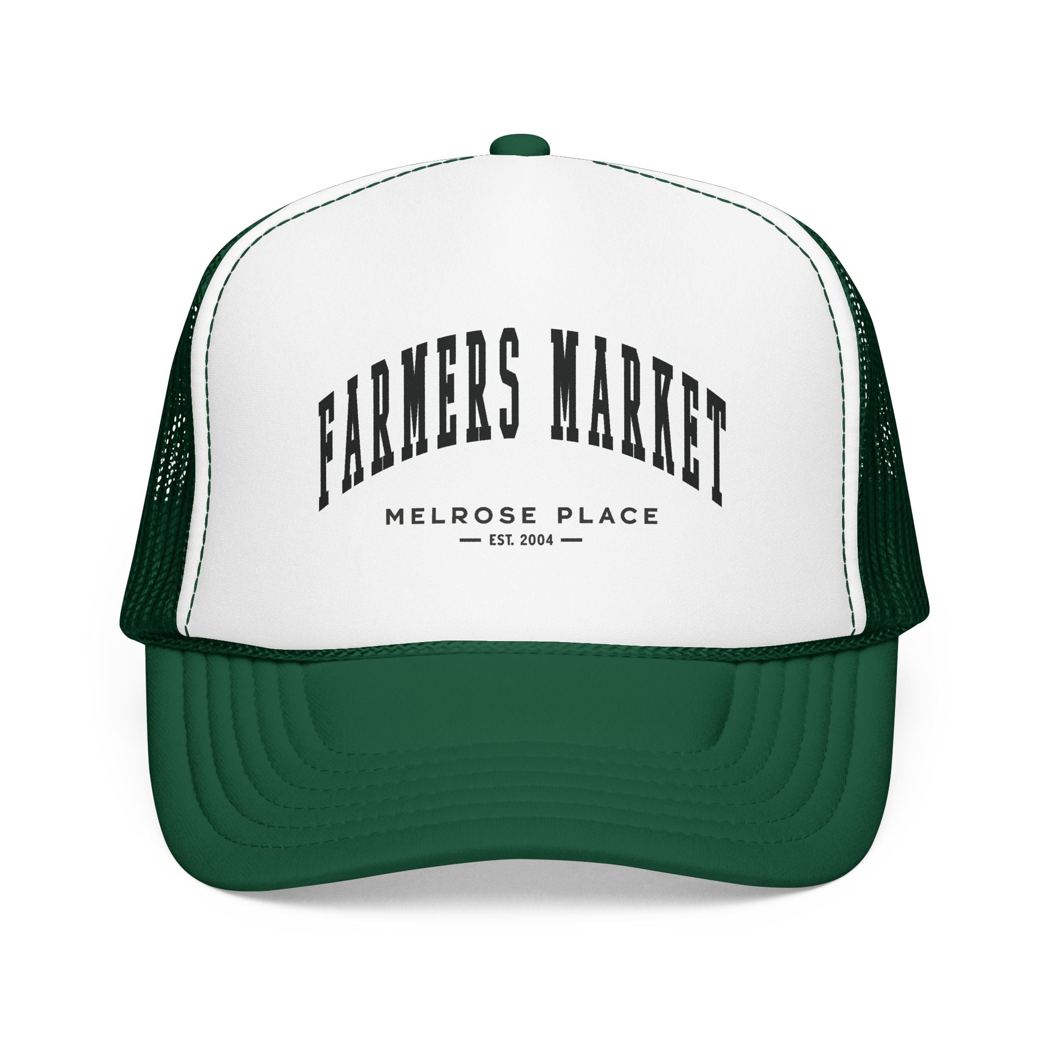Melrose Place Market Trucker Hat (Small City Text)