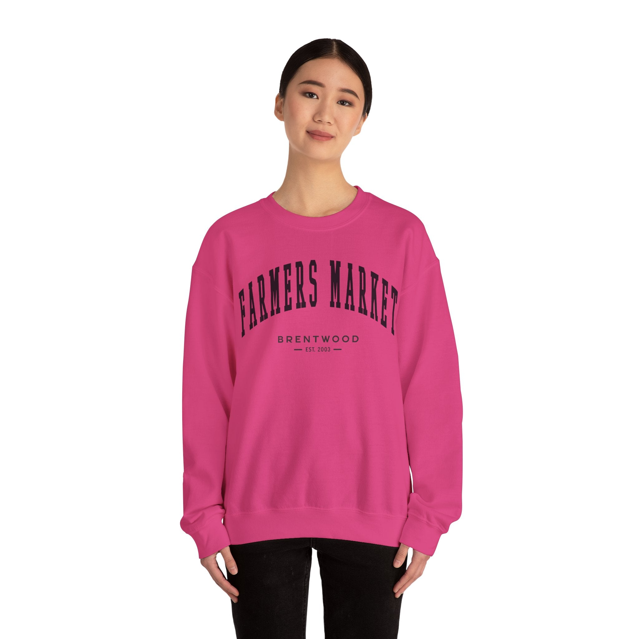 Brentwood Farmers Market Sweatshirt (Small City Text)