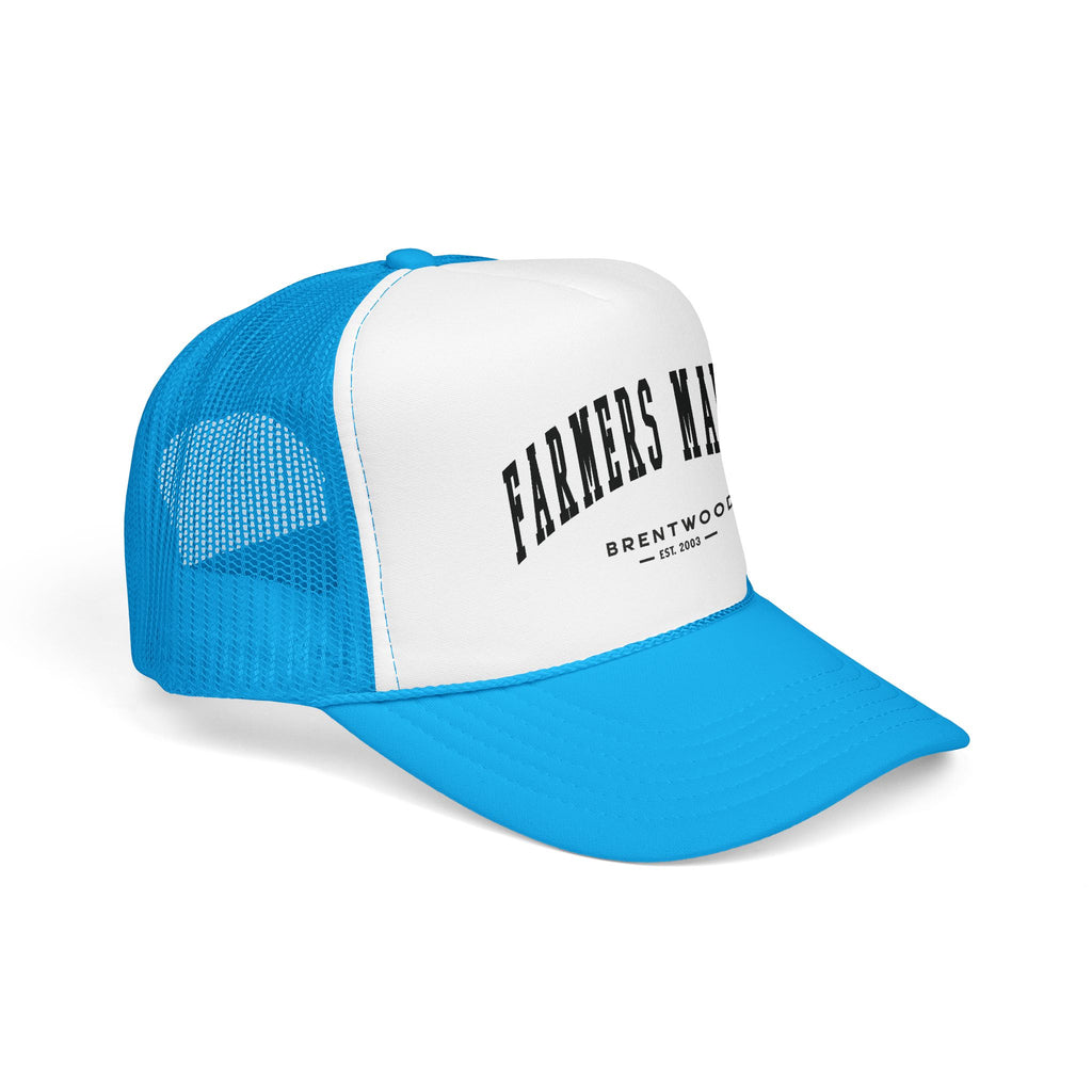 Brentwood Farmers Market Trucker Hat (Small City Text)