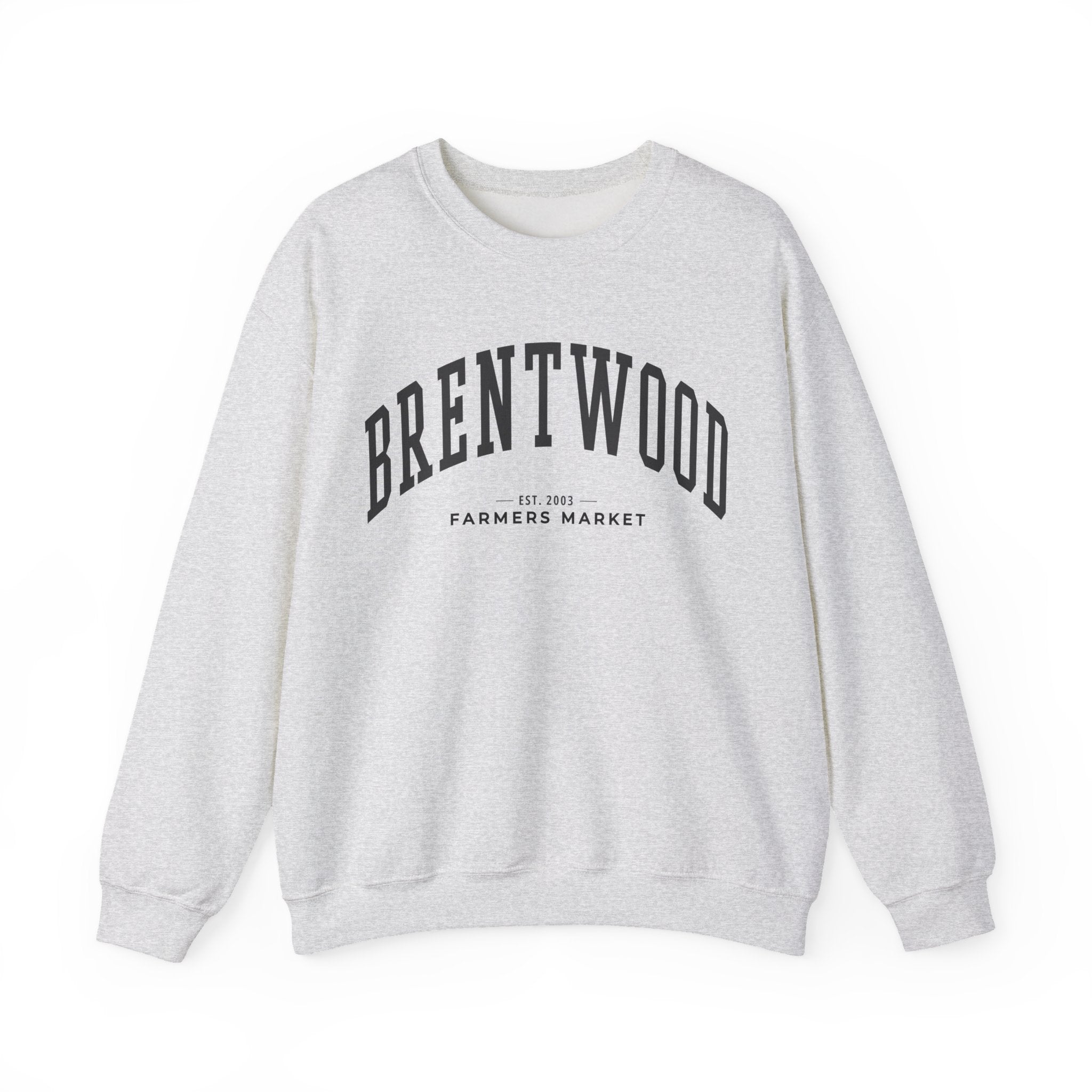 Brentwood Farmers Market Sweatshirt (Large City Text)